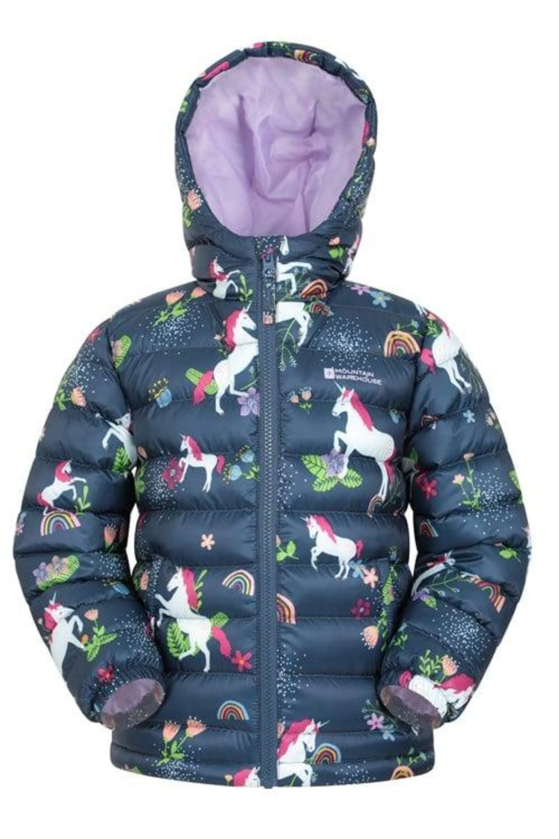 Seasons Kids Printed Padded Jacket