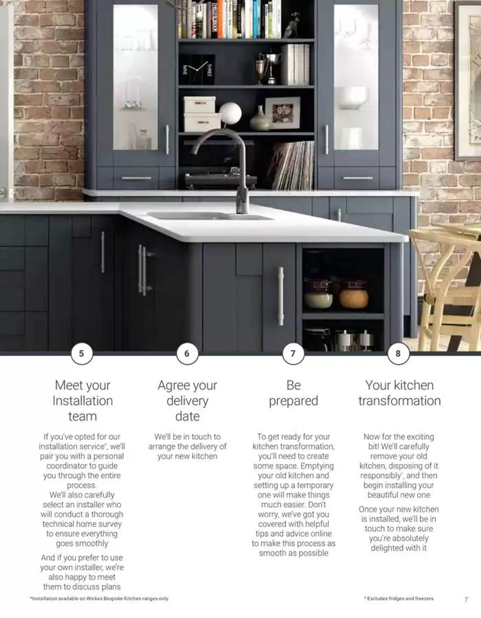  Wickes Kitchens Brochure from 16 December to 31 December 2024 - Catalogue Page 7