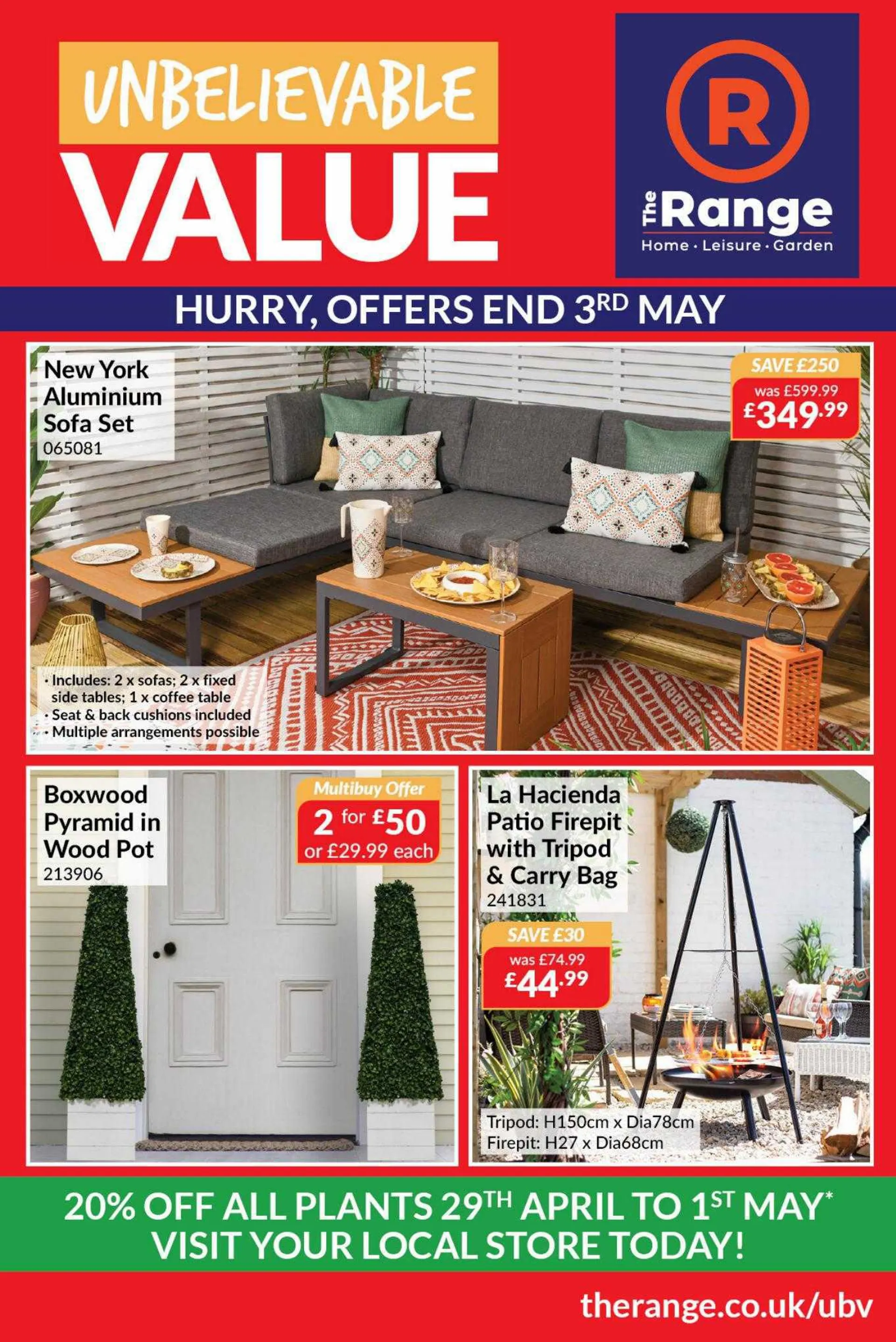 The Range Weekly Offers - 1