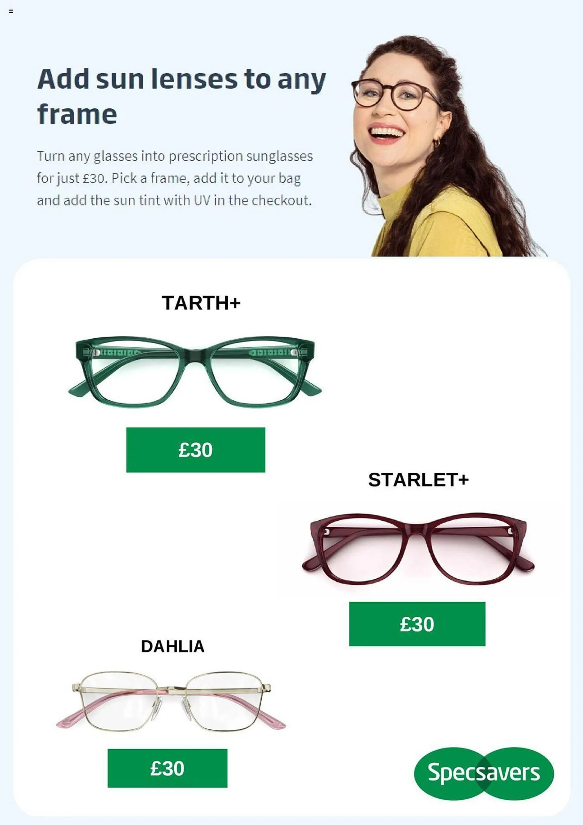 Specsavers leaflet - 5