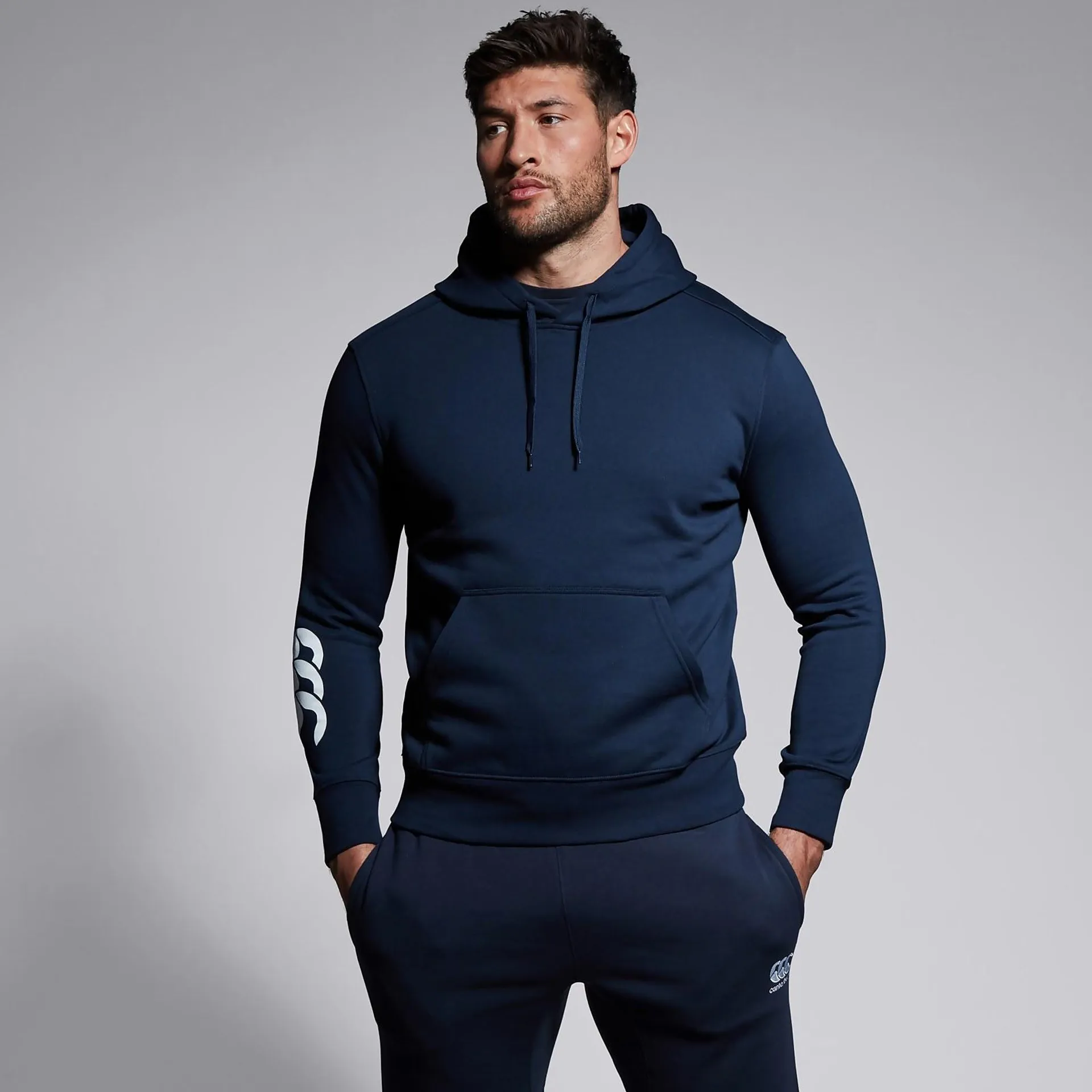 MENS CLUB HOODY NAVY