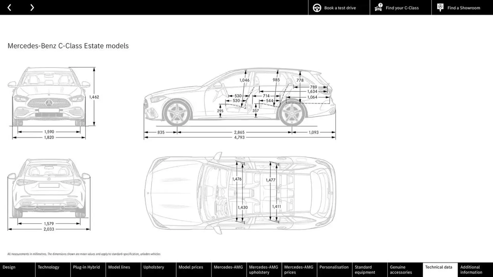 Mercedes Benz C-Class Saloon from 9 October to 9 October 2025 - Catalogue Page 79