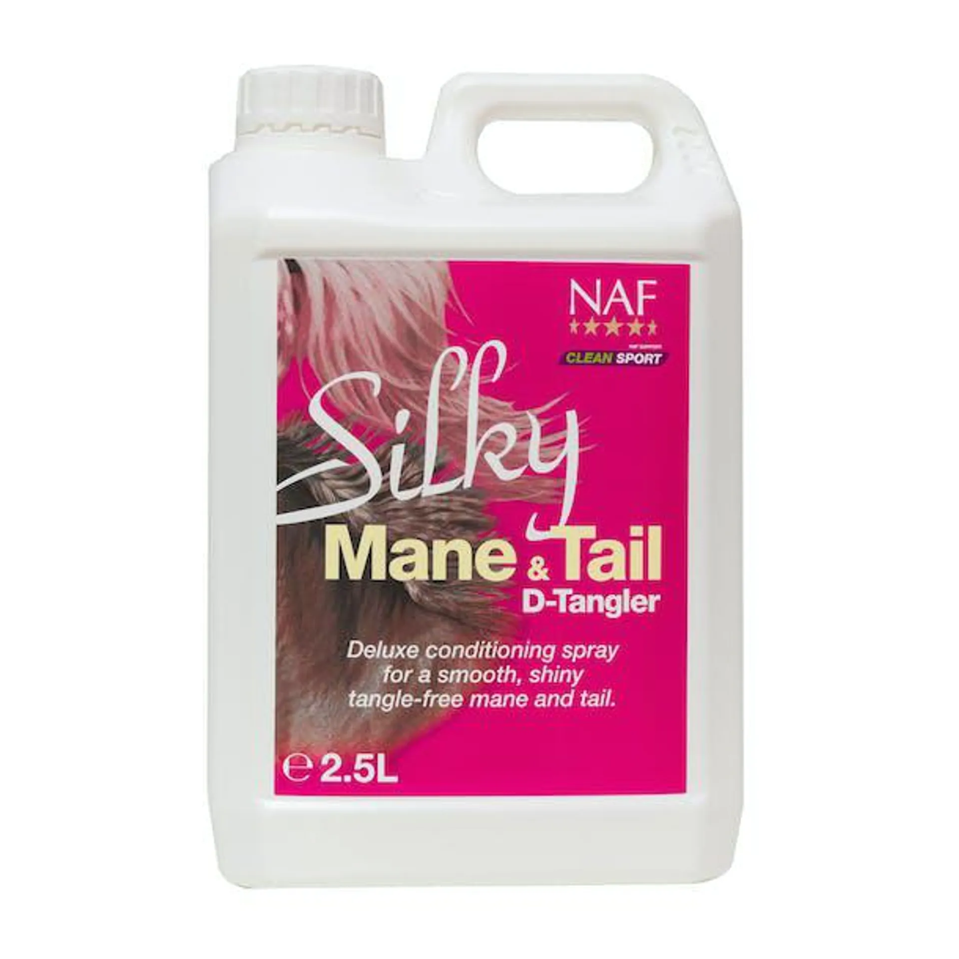 NAF Silky Mane and Tail D-Tangler 2.5L Mane Care