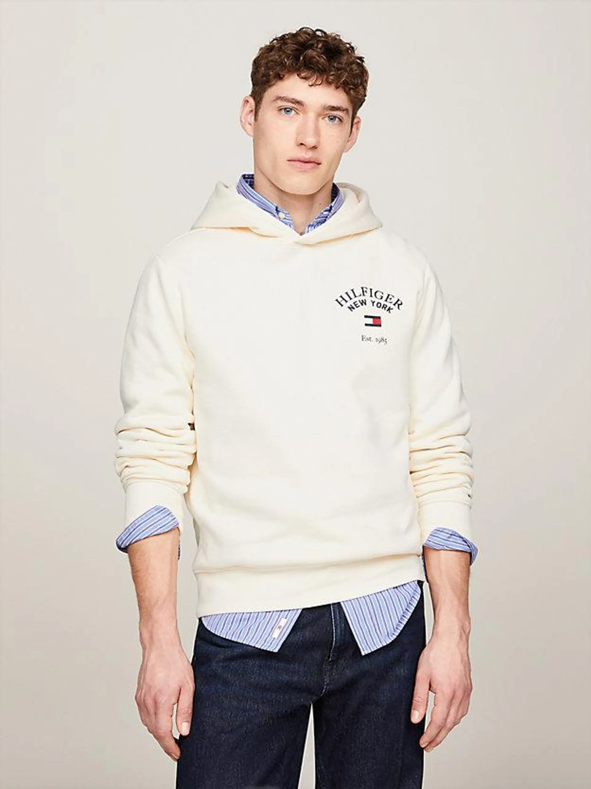 Varsity Arched Logo Hoody