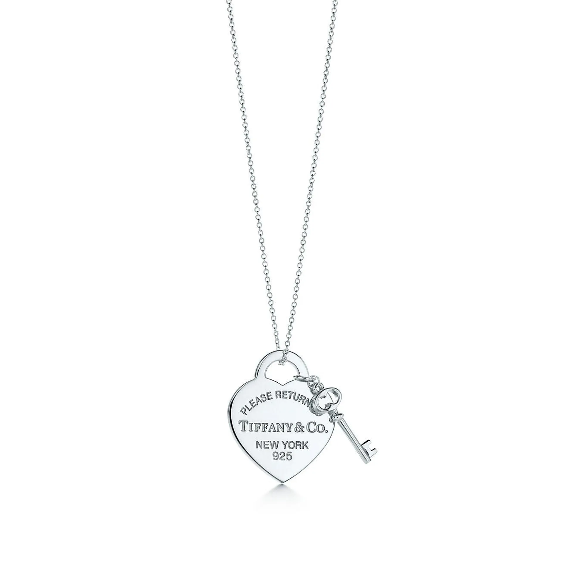 Heart Tag with Key Pendant