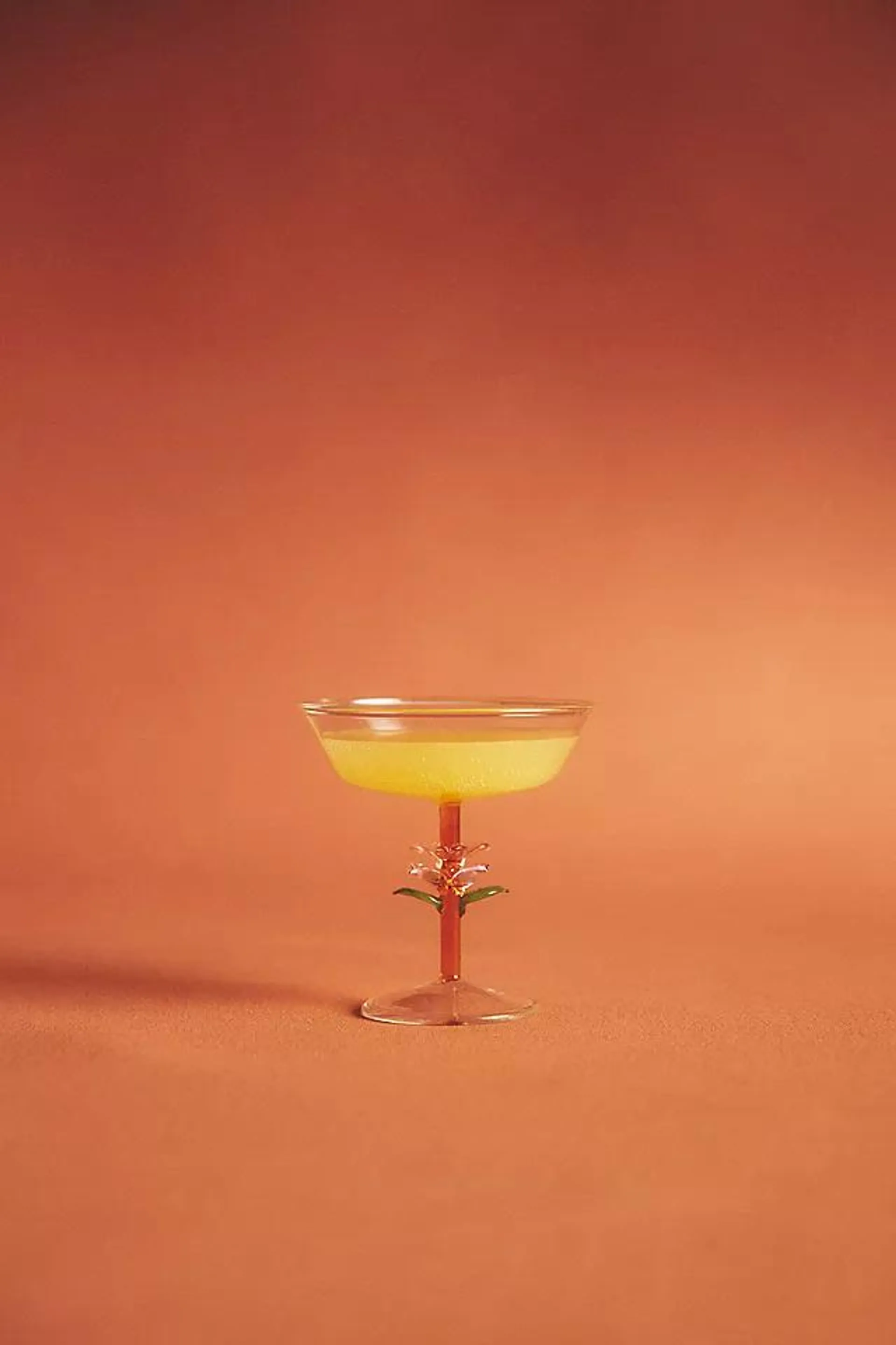 Pernille Rosenkilde for Anthropologie Flower Coupe Glass