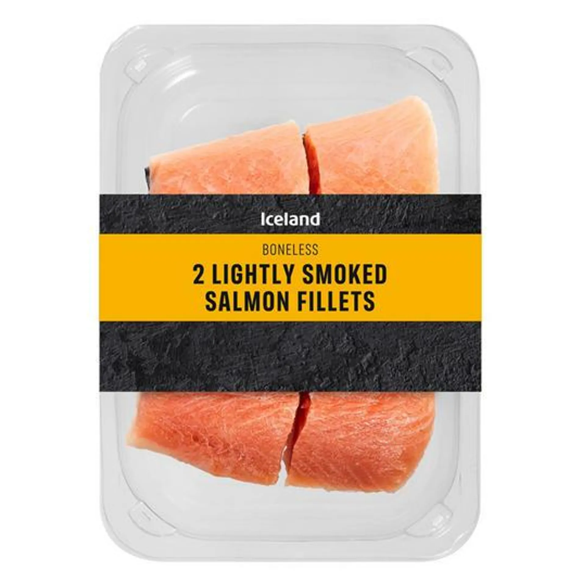 Iceland 2 Lightly Smoked Salmon Fillets 200g