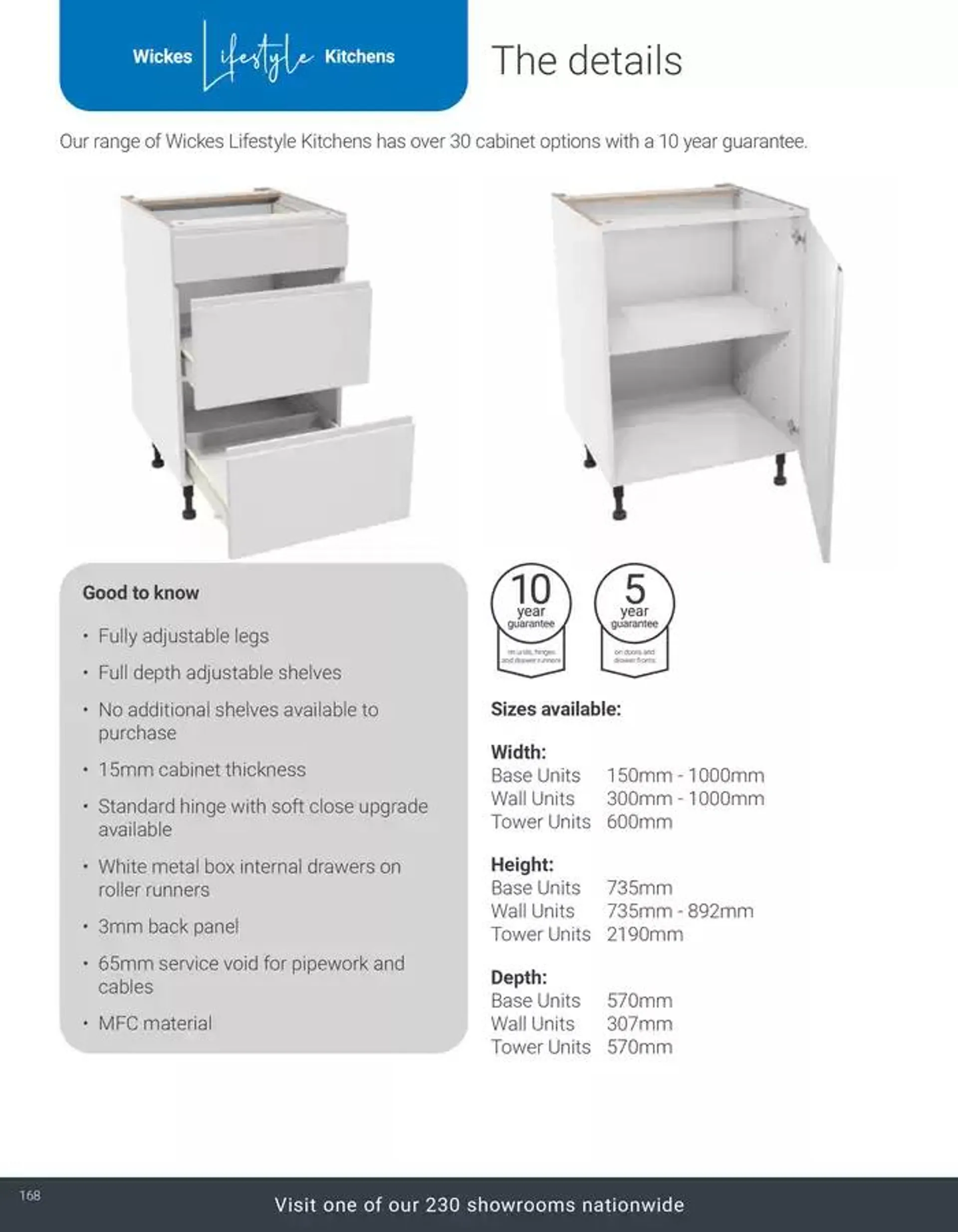  Wickes Kitchens Brochure from 16 December to 31 December 2024 - Catalogue Page 168