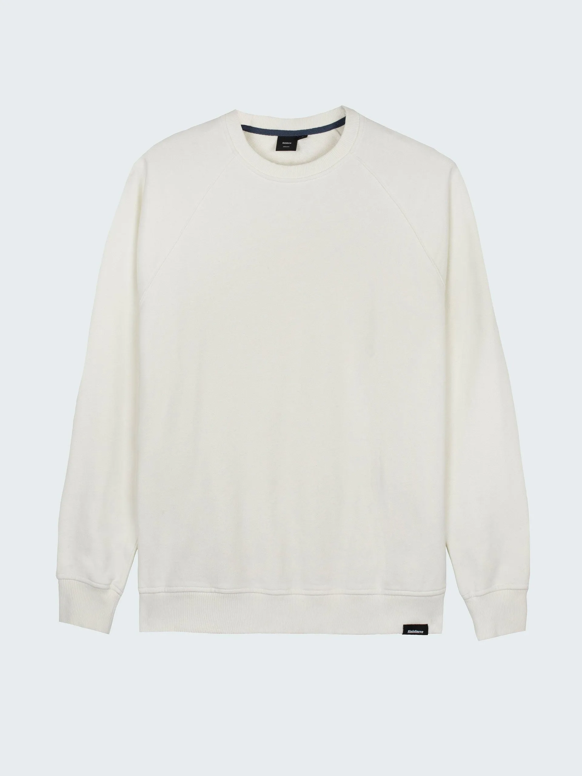 Organic cotton classic sweatshirt in ecru