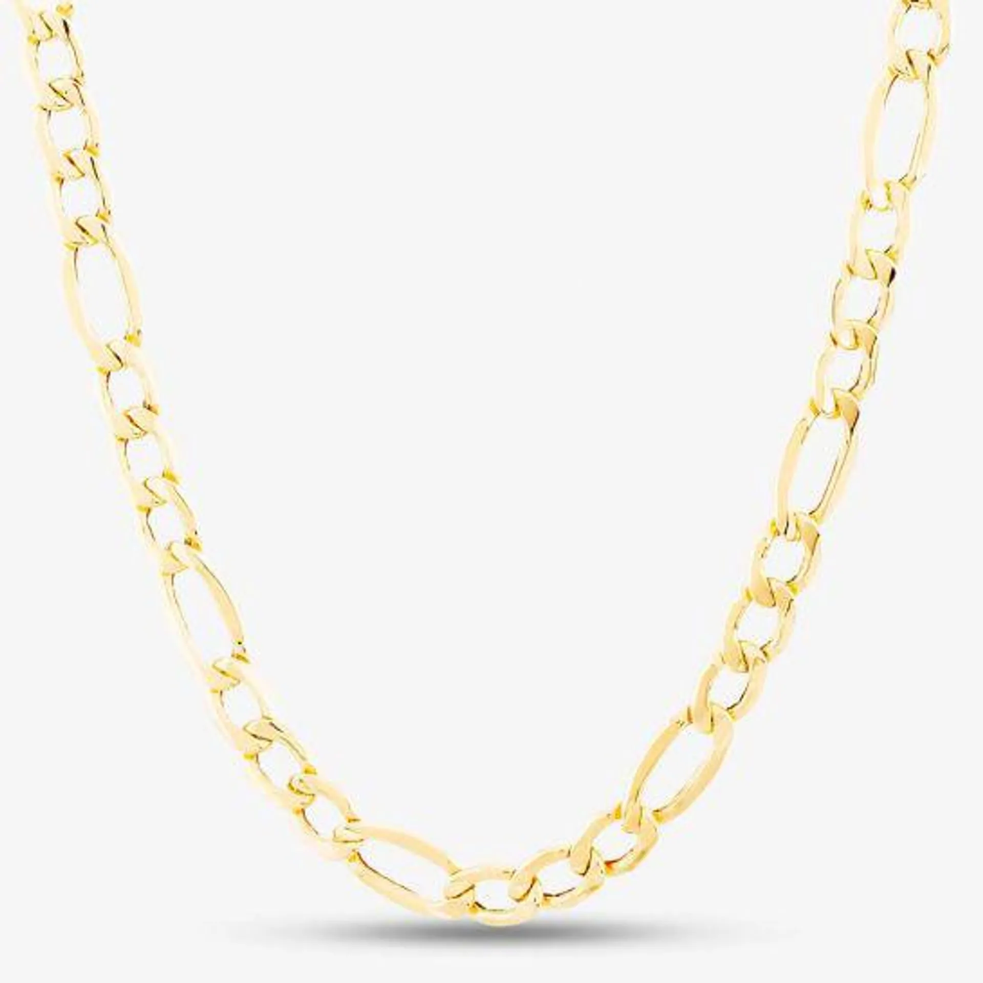 9ct Gold 20 Inch Curb Figaro Chain 1.16.2785