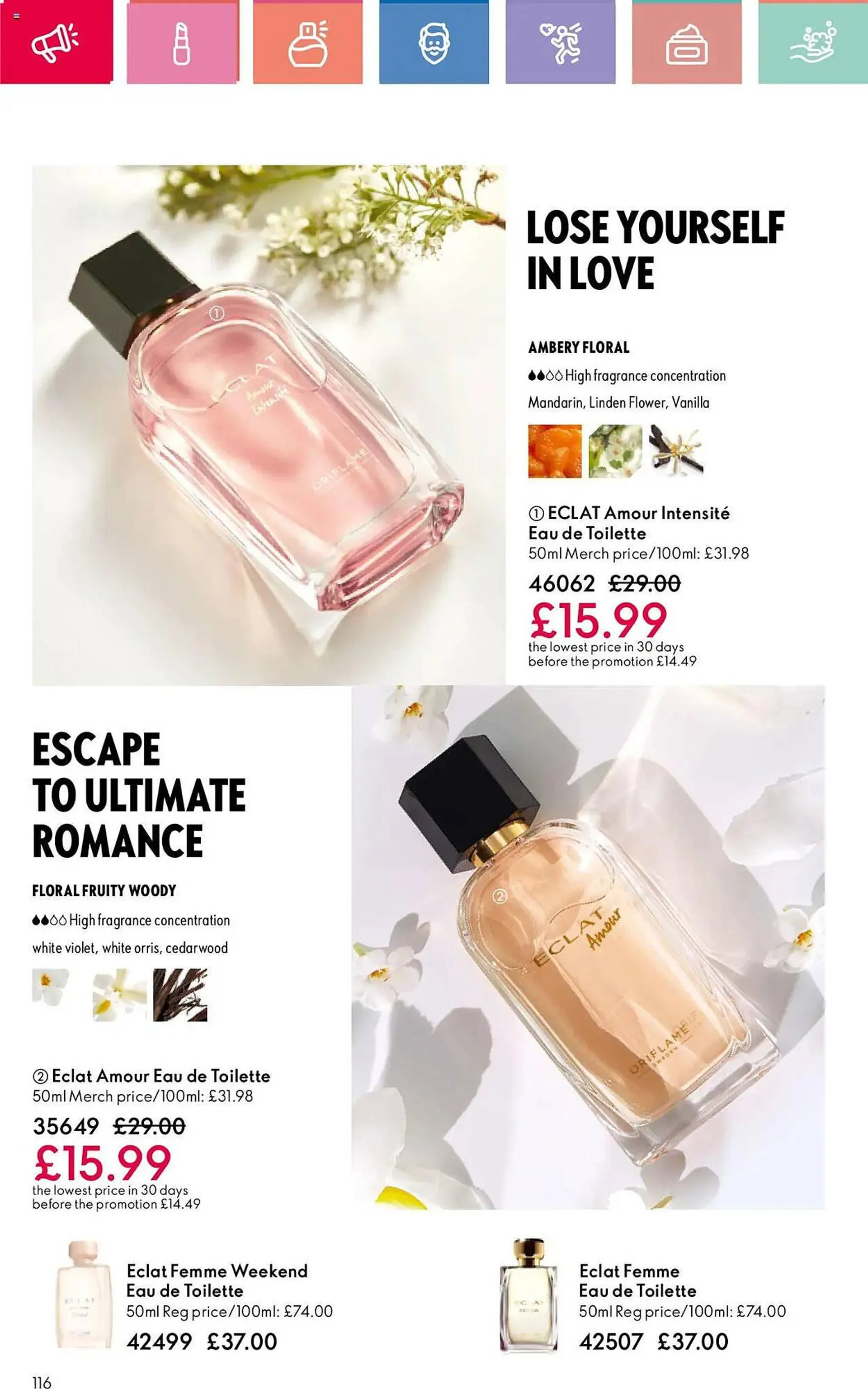 Oriflame leaflet from 3 January to 22 January 2025 - Catalogue Page 116