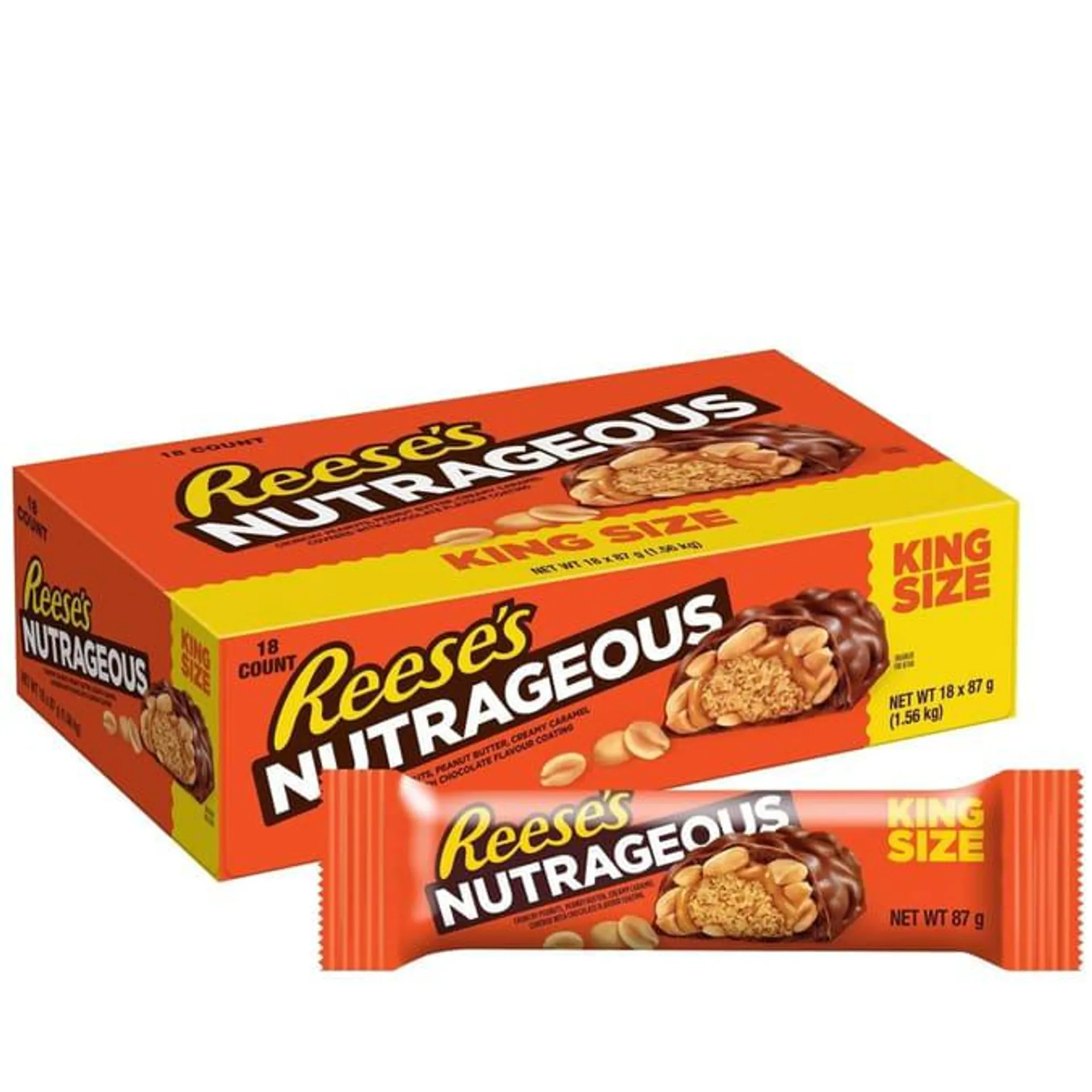 Reese's Nutrageous King Size 87g x18
