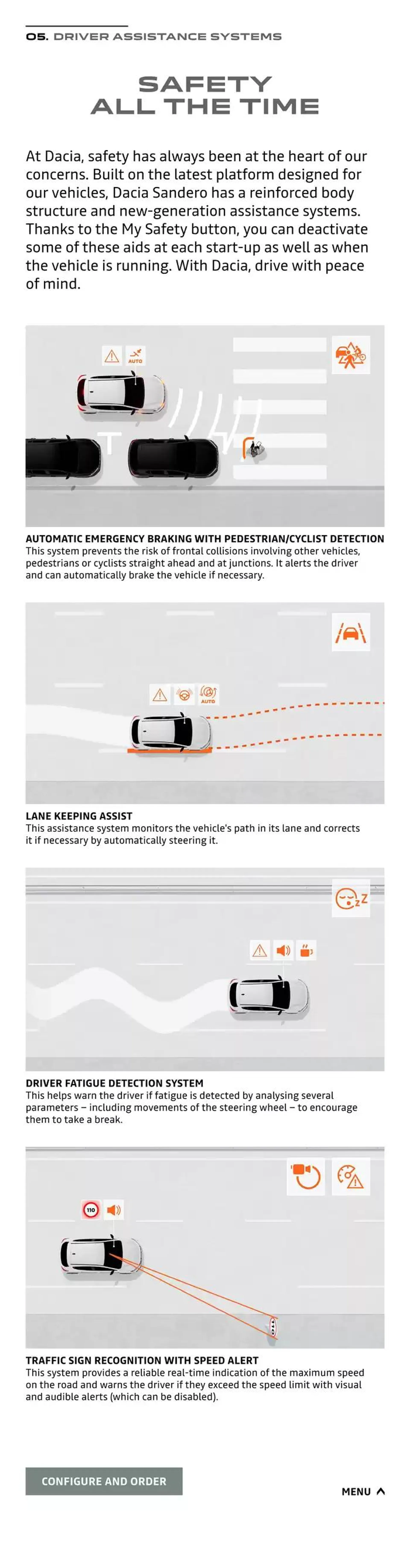 Dacia Sandero from 8 October to 31 May 2025 - Catalogue Page 8