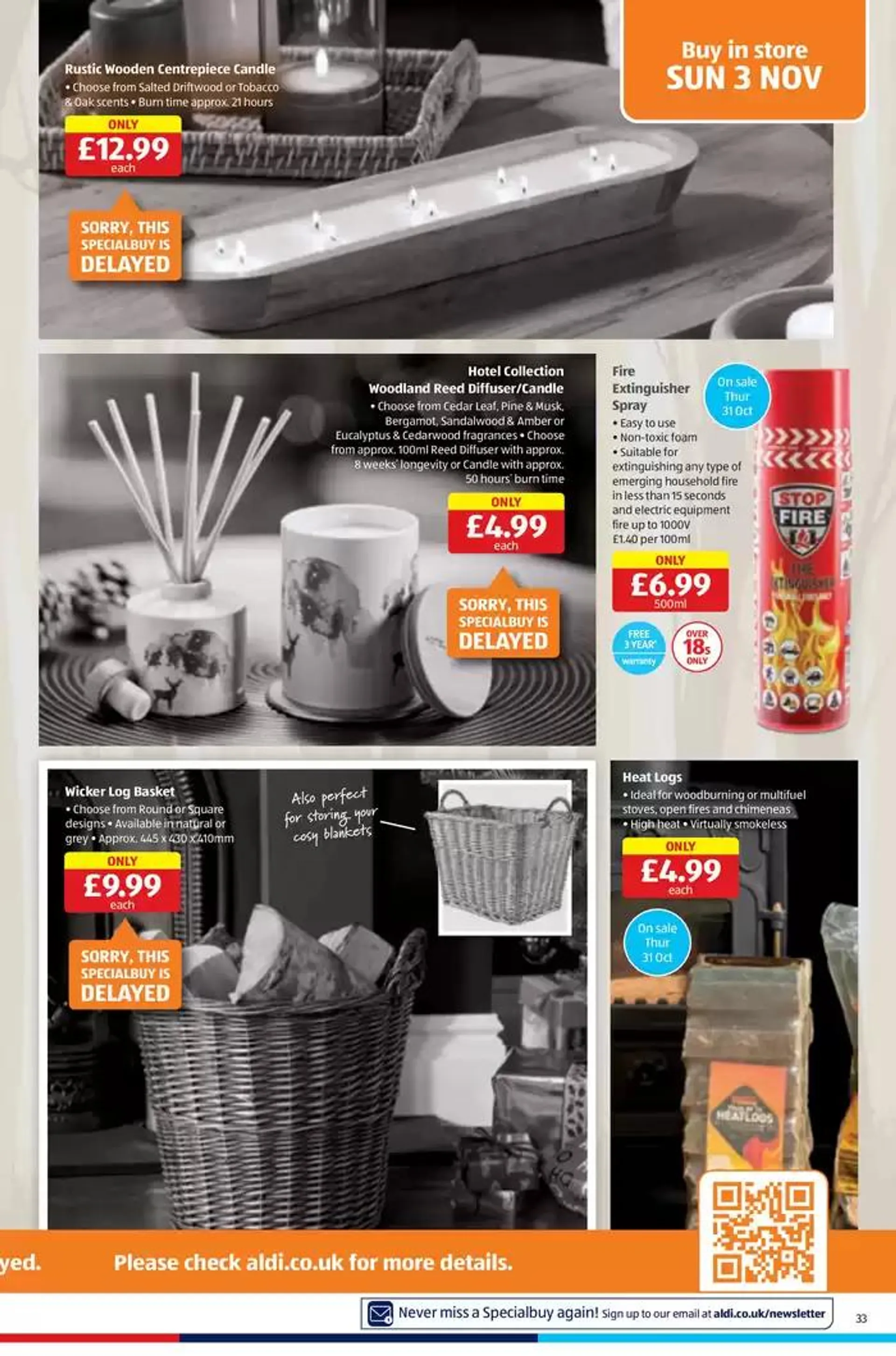 Aldi SpecialBuys UK from 26 October to 9 November 2024 - Catalogue Page 33