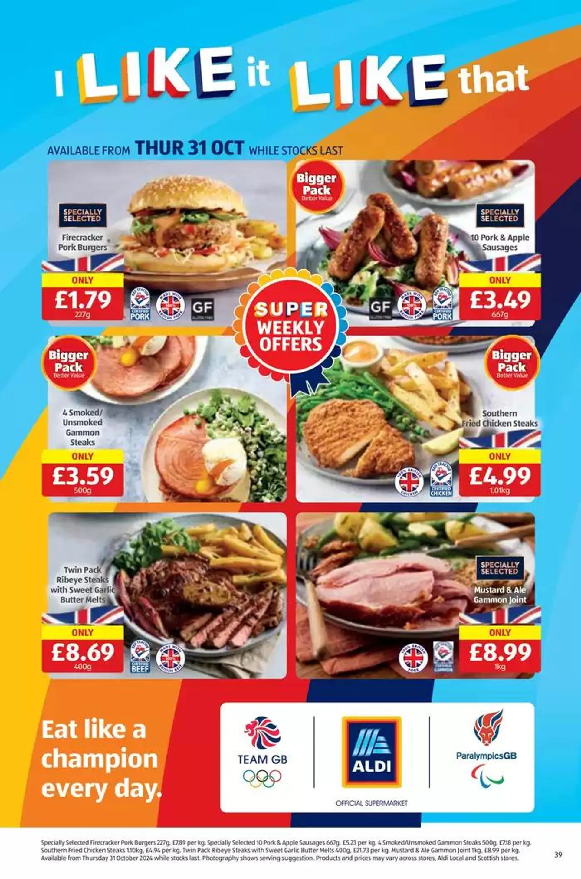 Aldi SpecialBuys UK from 26 October to 9 November 2024 - Catalogue Page 39