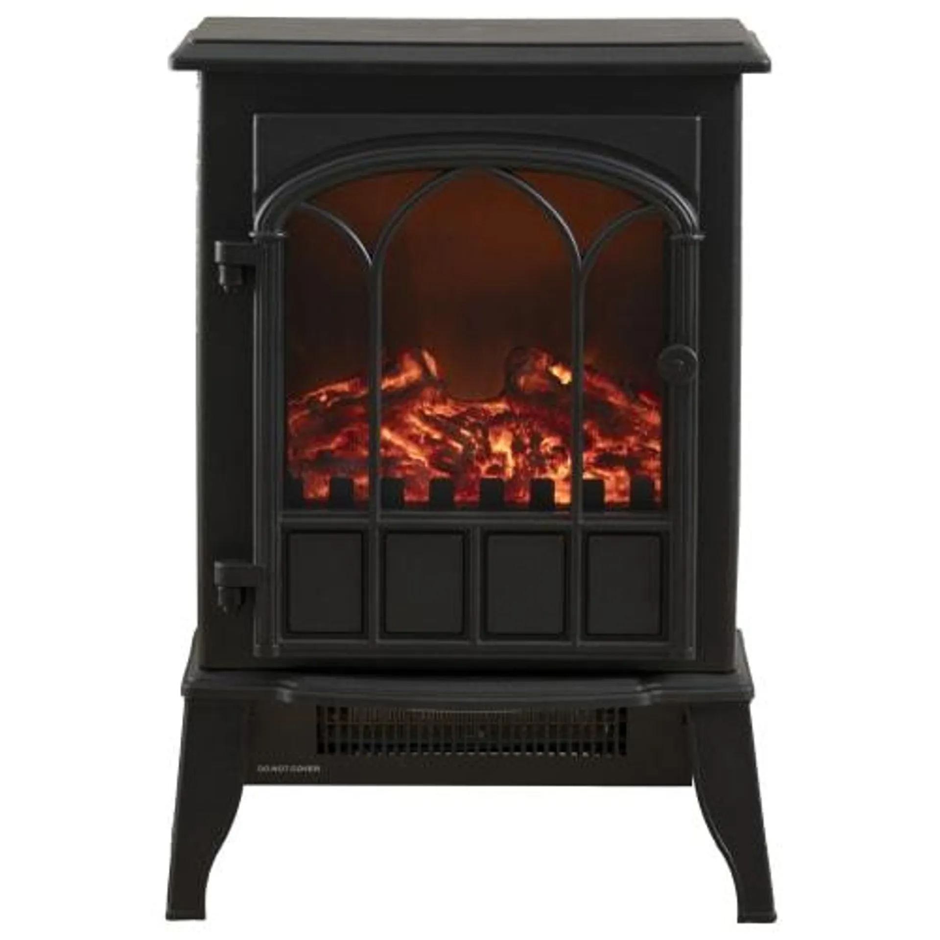 Daewoo Small Stove Black Heater