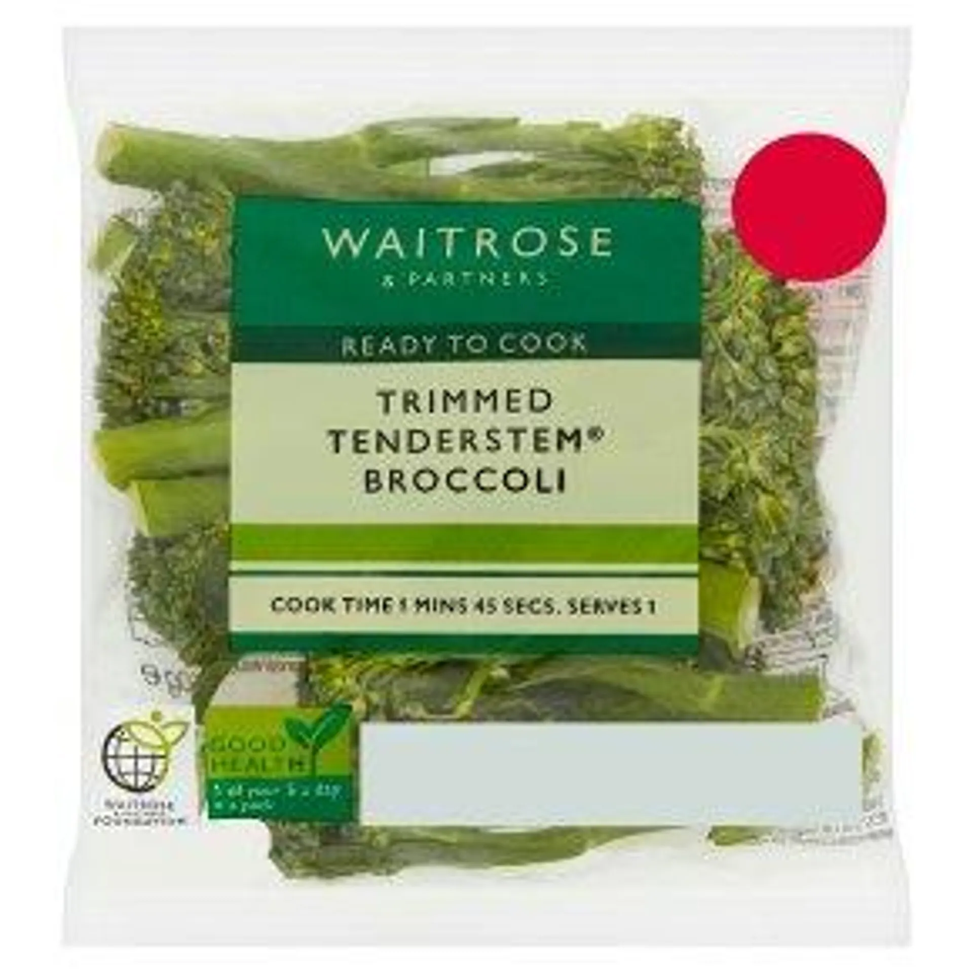 Waitrose Trimmed Tenderstem Broccoli