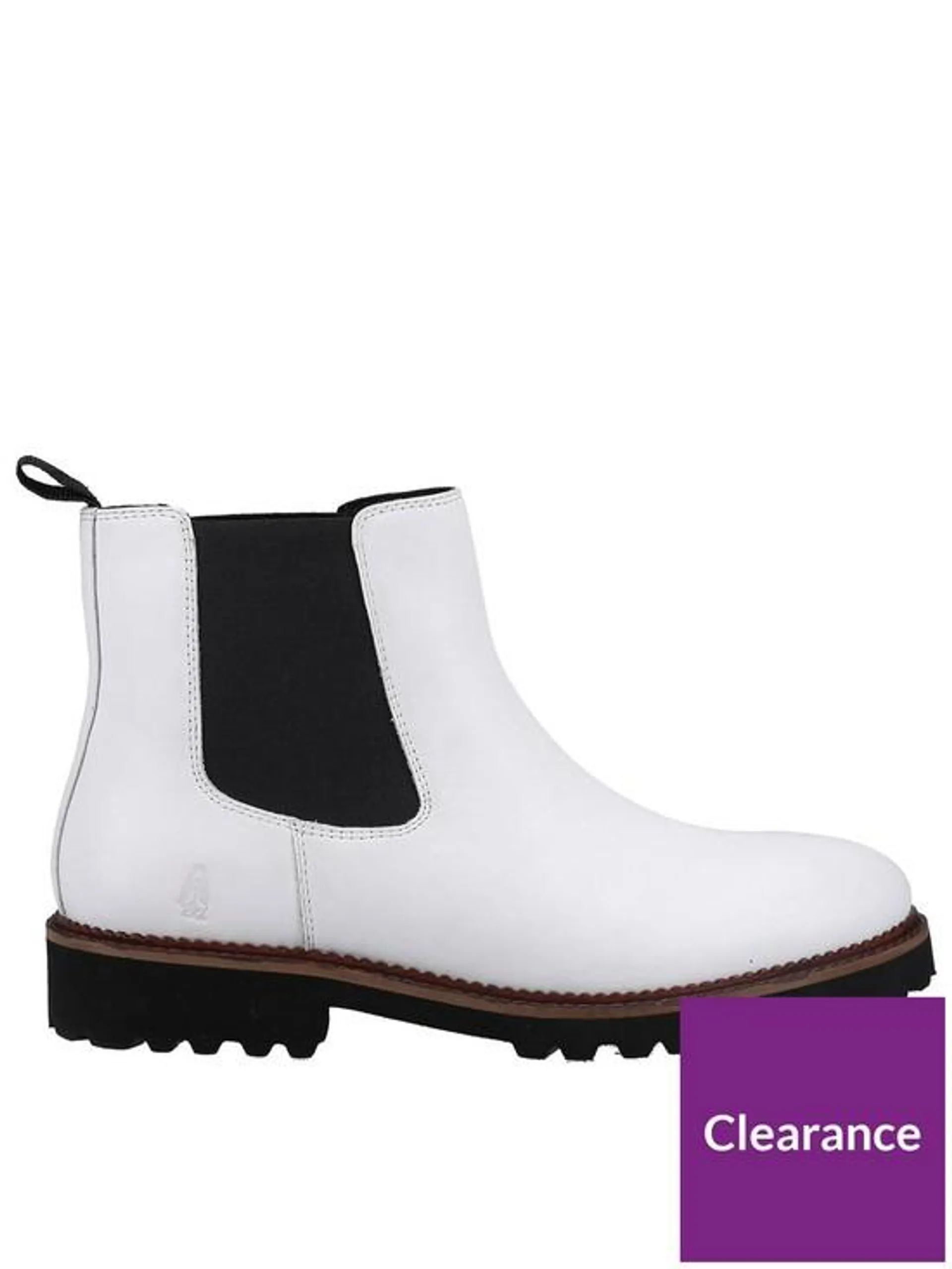 Gwyneth Chelsea Boot - White