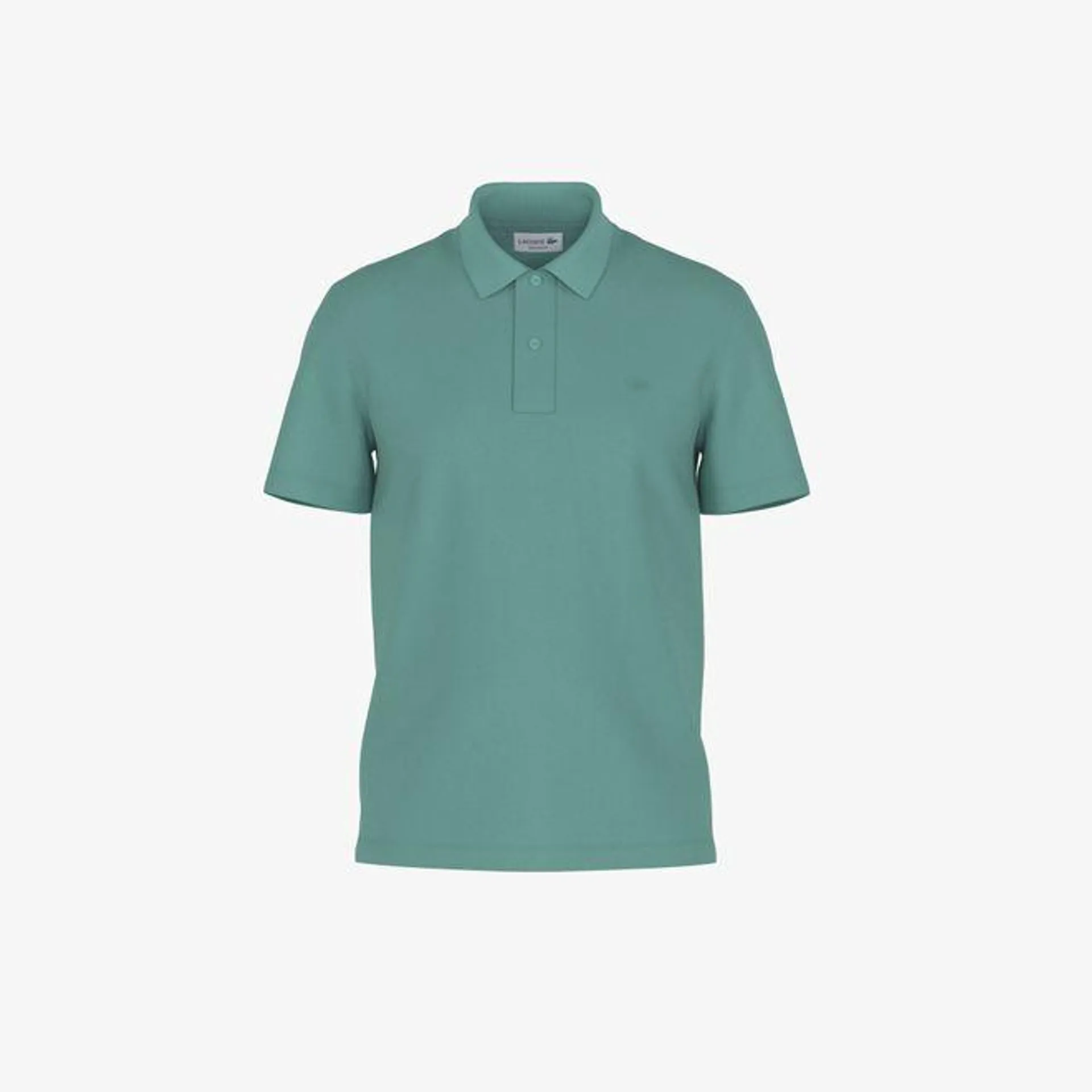 Lacoste Ultra Light Pique Movement Polo Shirt in Teal