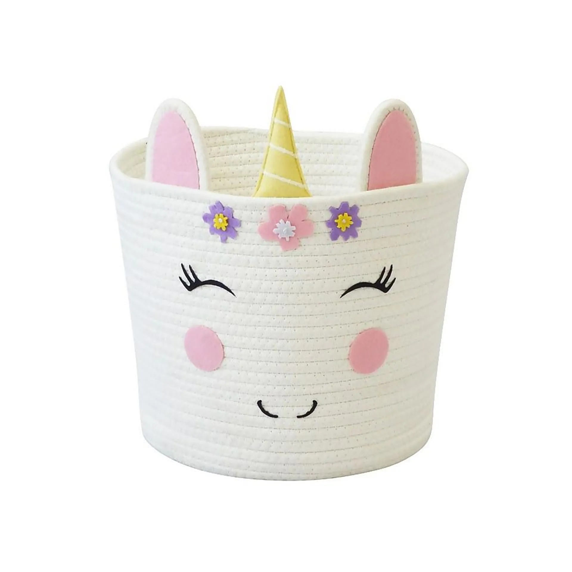 Unicorn Cotton Rope Basket