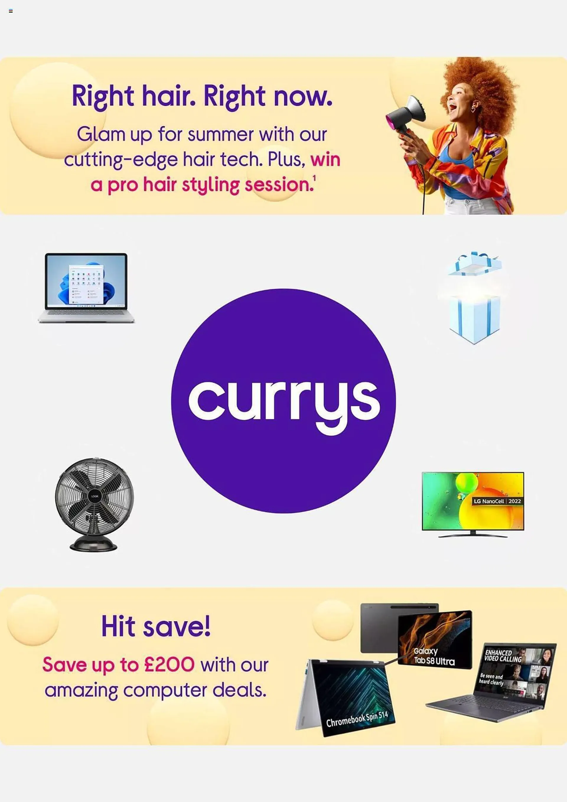 Currys PC World leaflet - 1