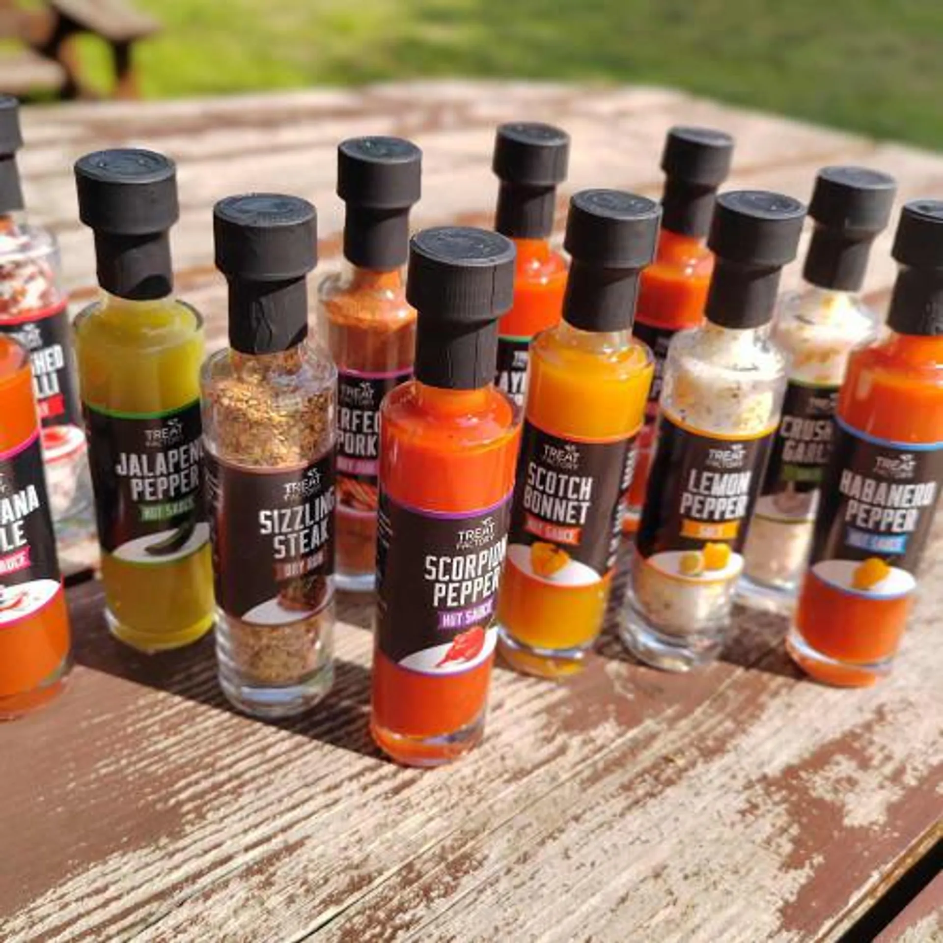 Hot Sauces and Rubs – 12 Pack