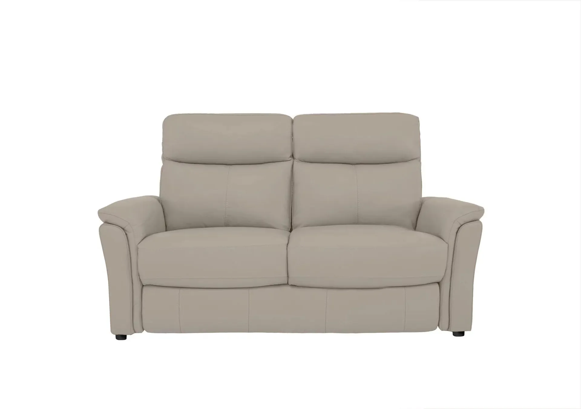 Compact Collection Piccolo 2 Seater Leather Static Sofa