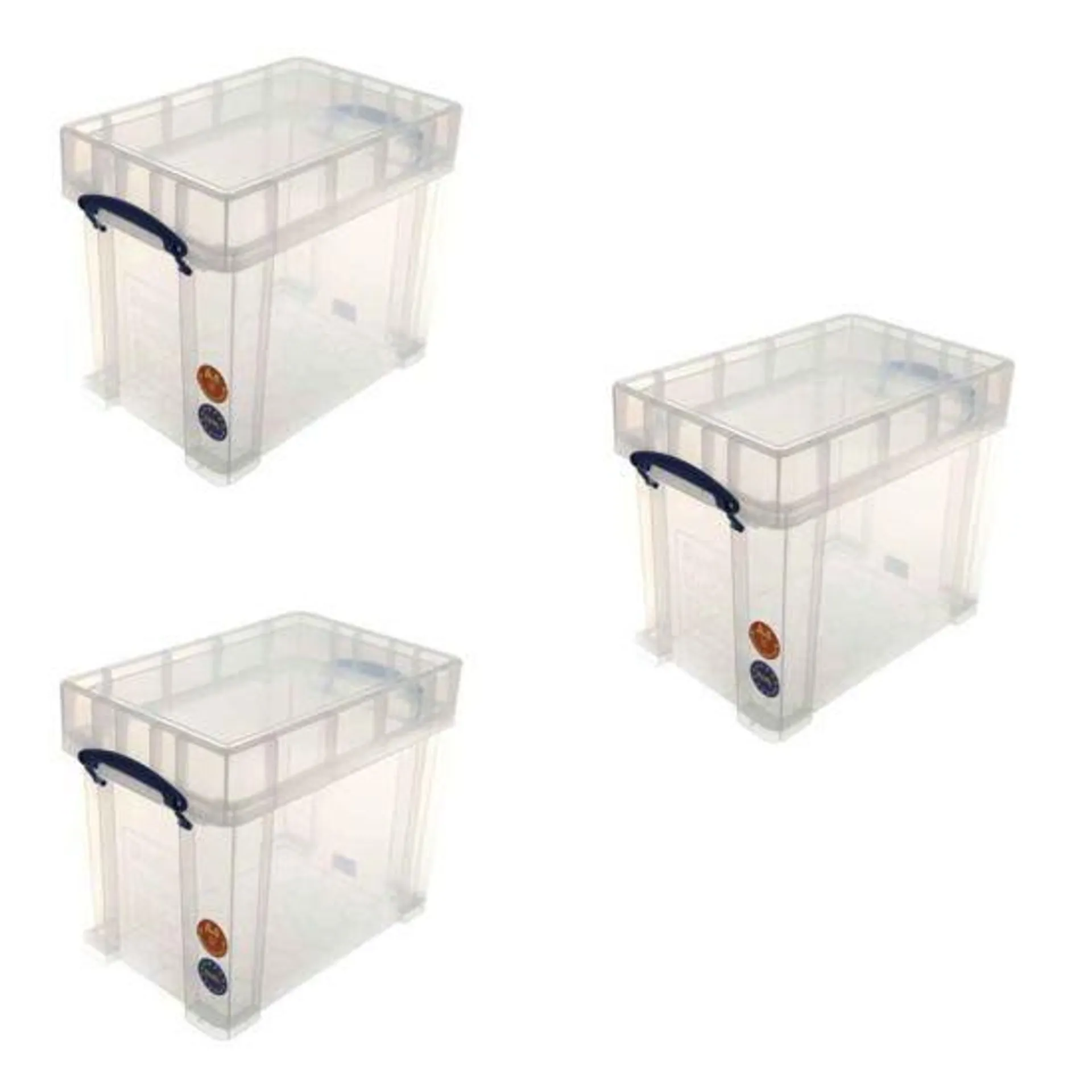 Really Useful Storage Box 19XL Litre Pack of 3