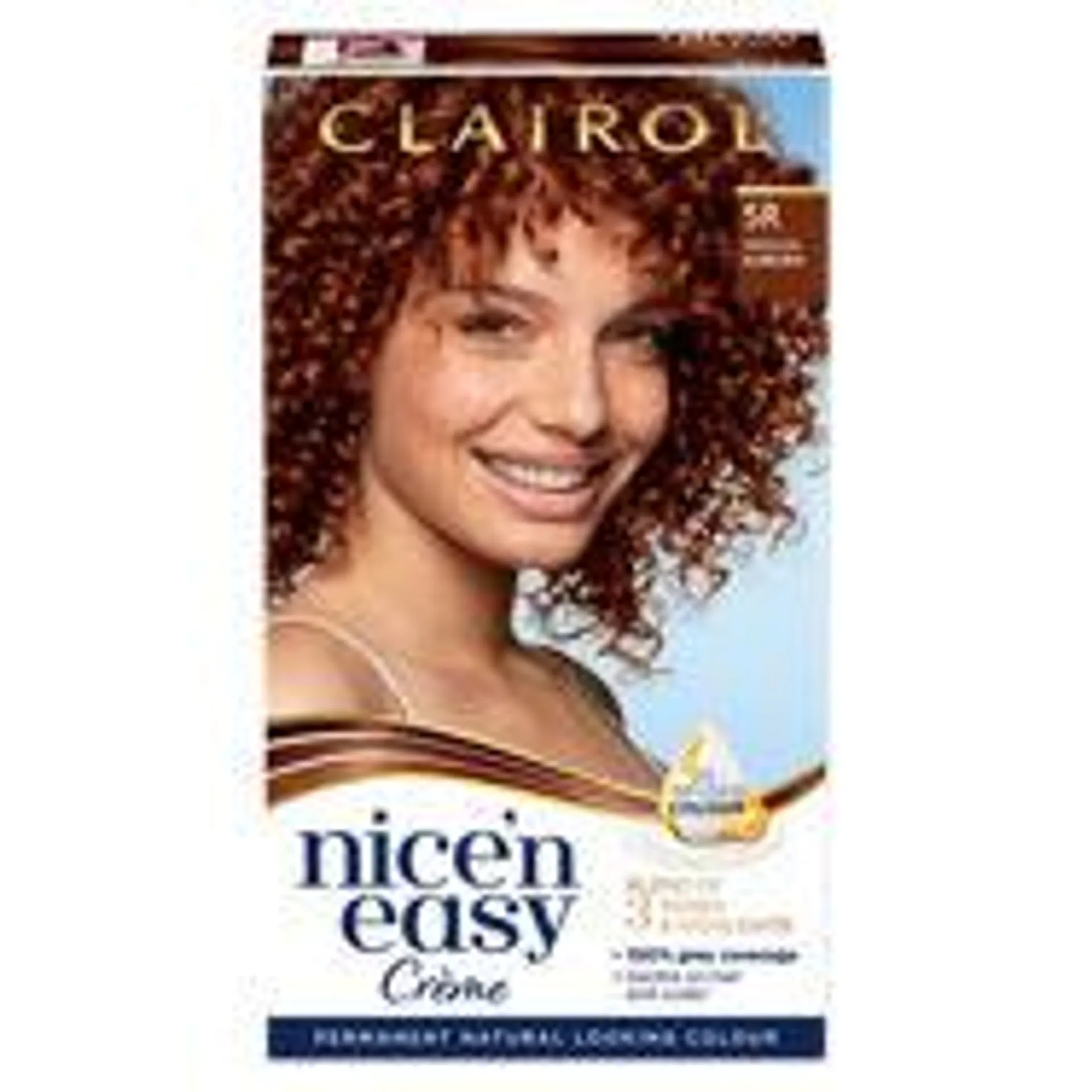 Clairol Nice'n Easy Permanent Hair Dye 5R Medium Auburn