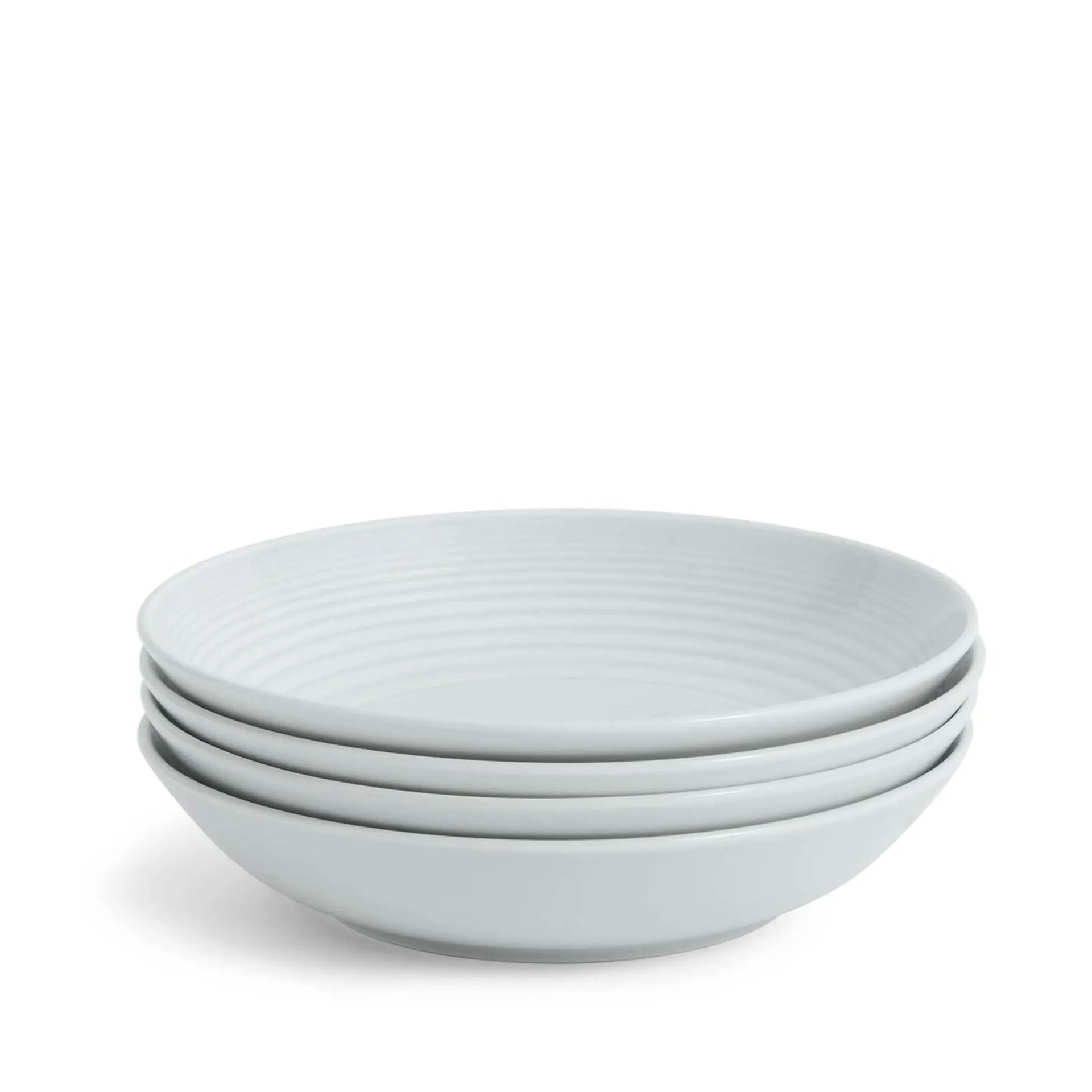 Light Grey Pasta Bowls (Set of 4)