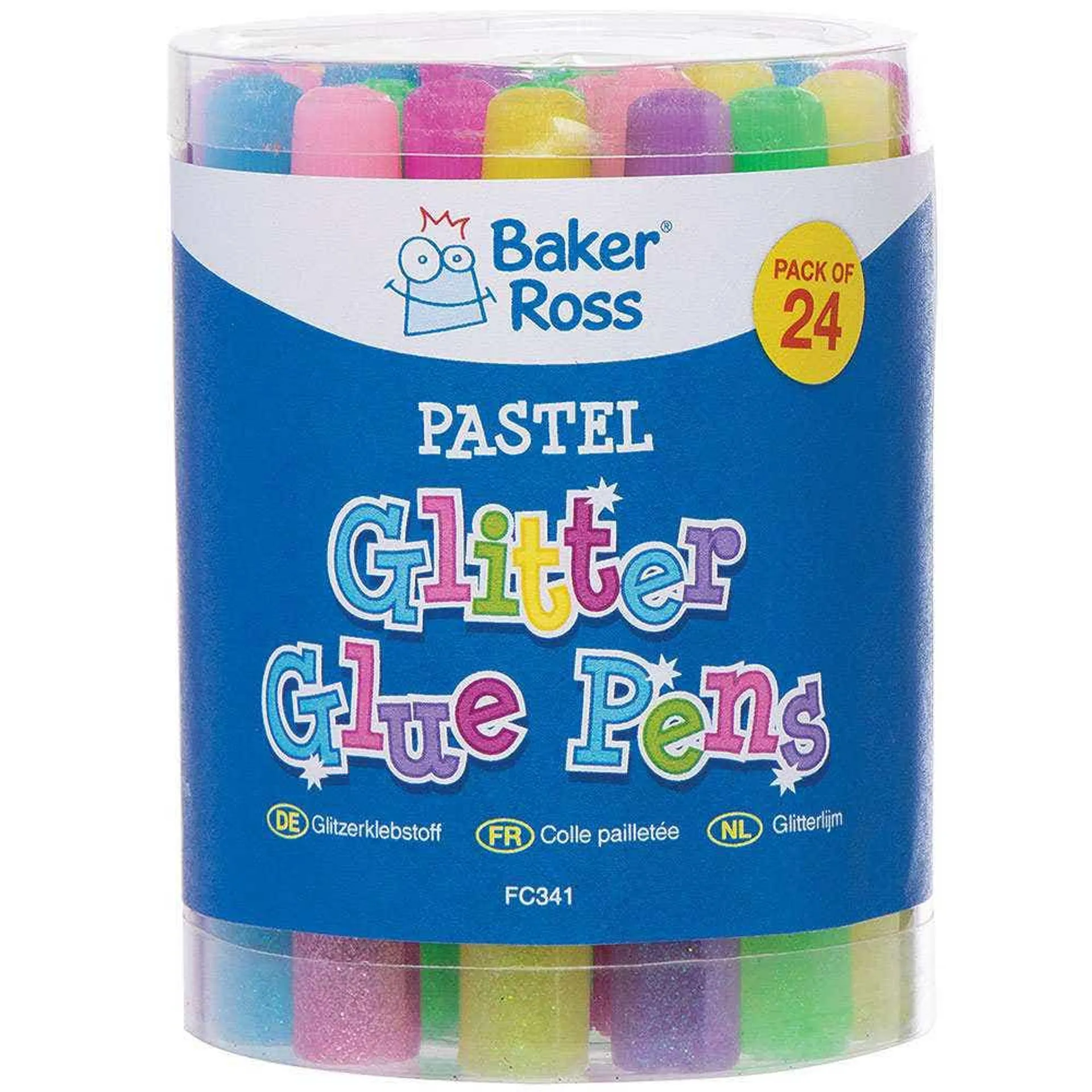 Pastel Glitter Glue Pens