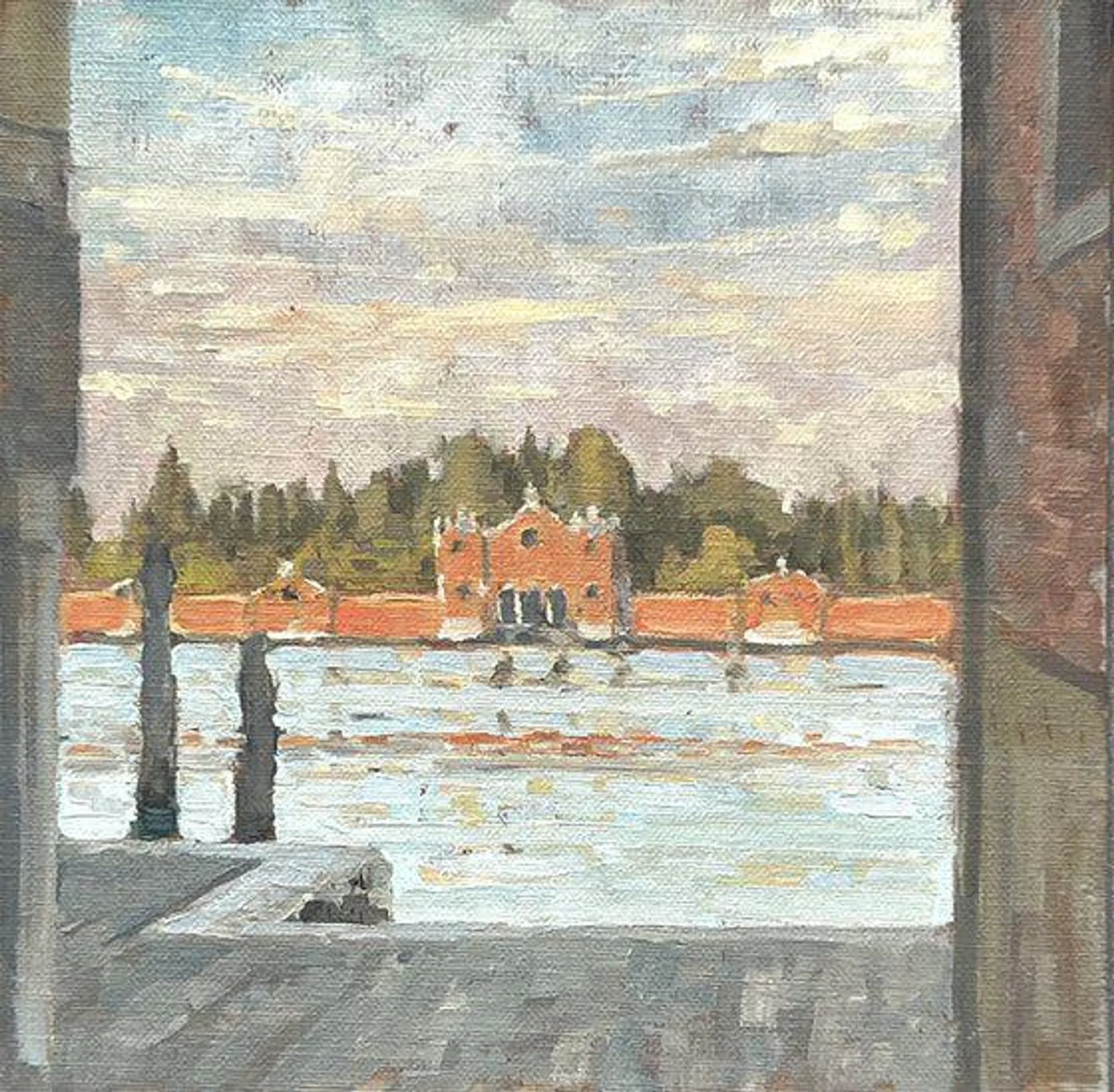 View of San Michele from Venice Cannaregio (2024)