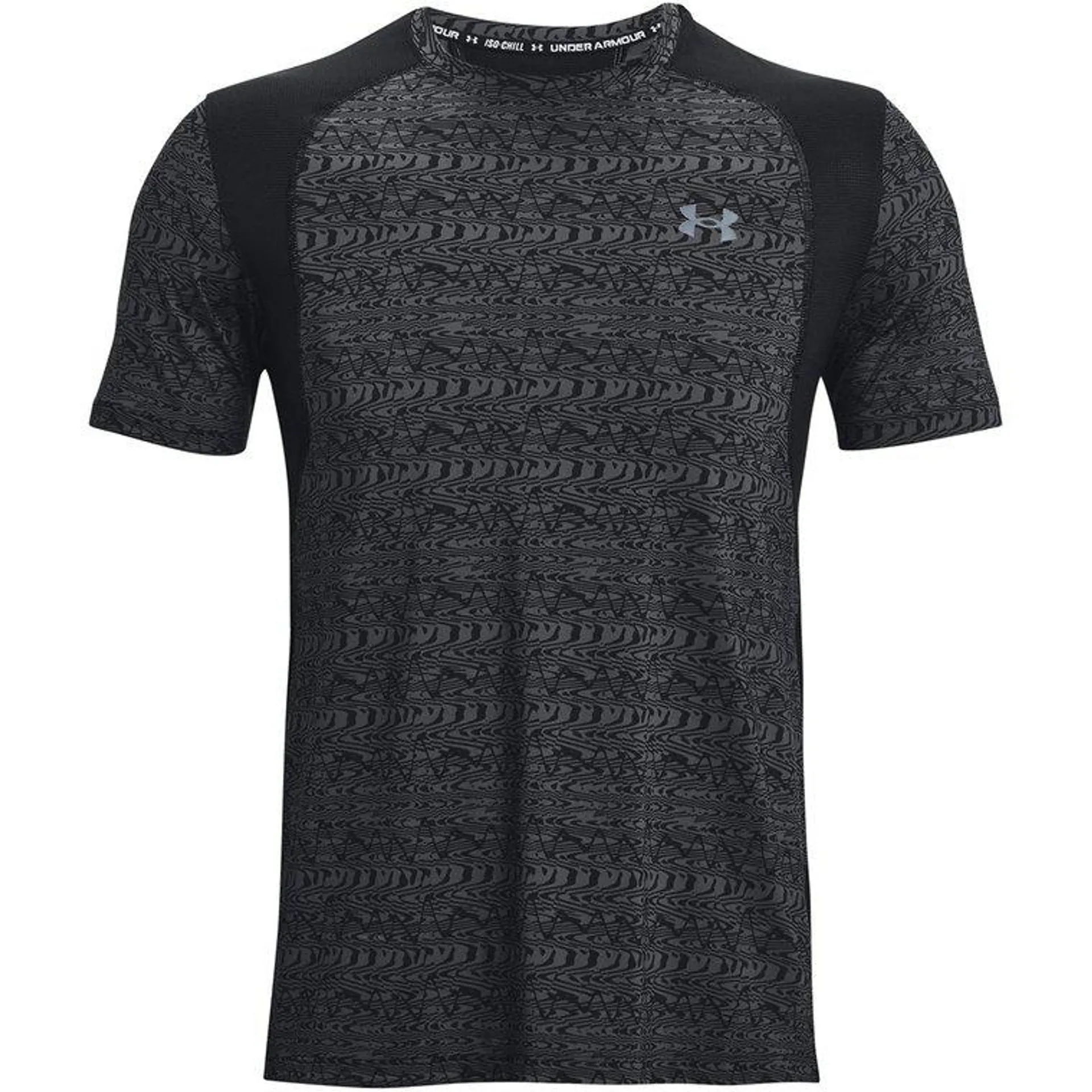 Under Armour Iso Chill Run Printed Short Sleeve T Shirt Mens