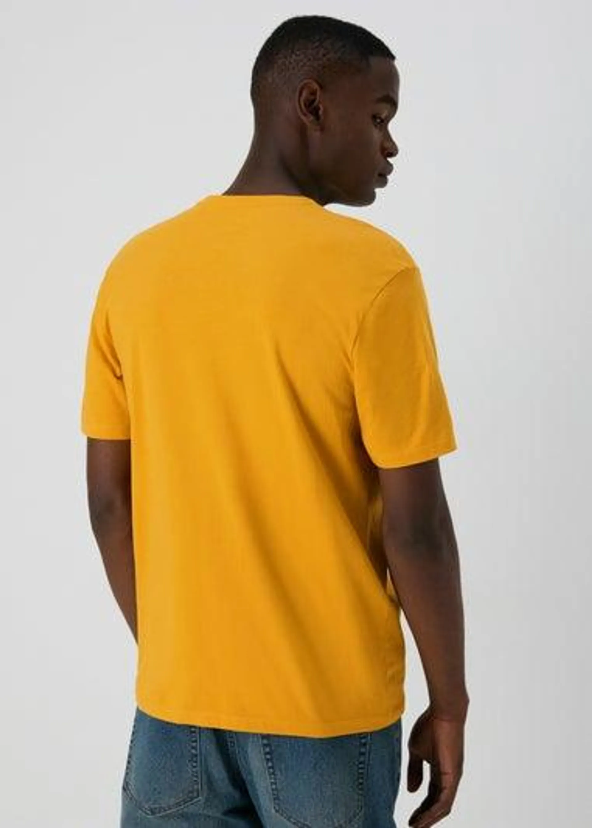 Yellow Essential Crew Neck T-Shirt