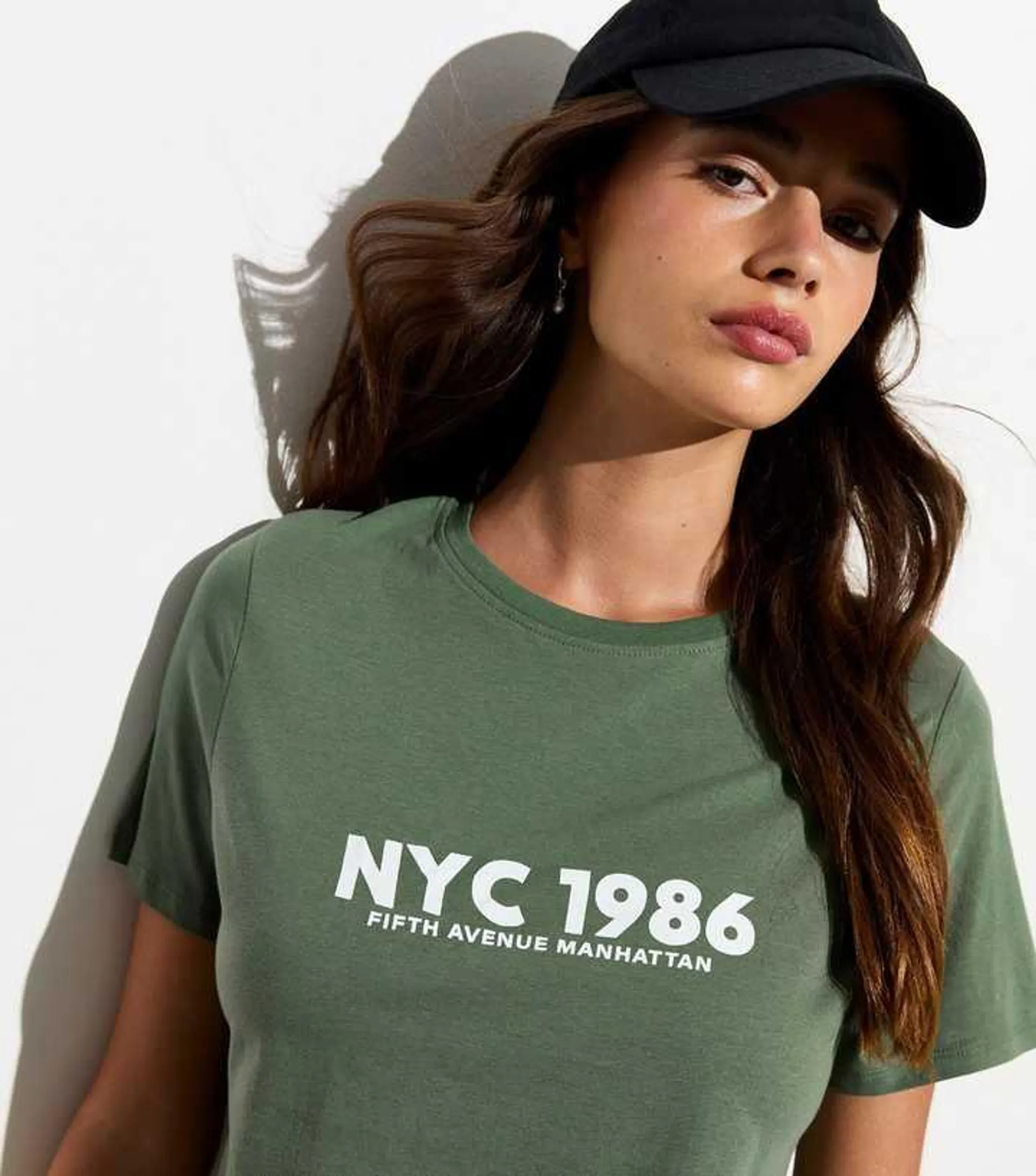 Khaki NYC 1986 Print Cotton T-Shirt