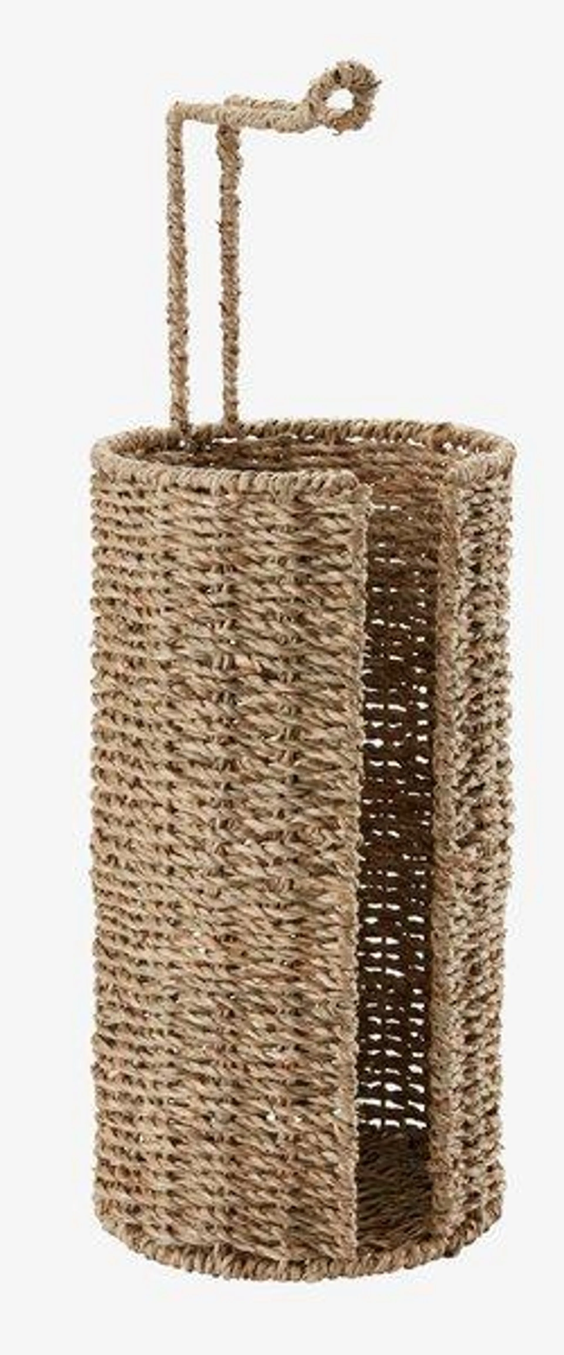 Toilet roll holder VANSBRO D16H47cm seagrass