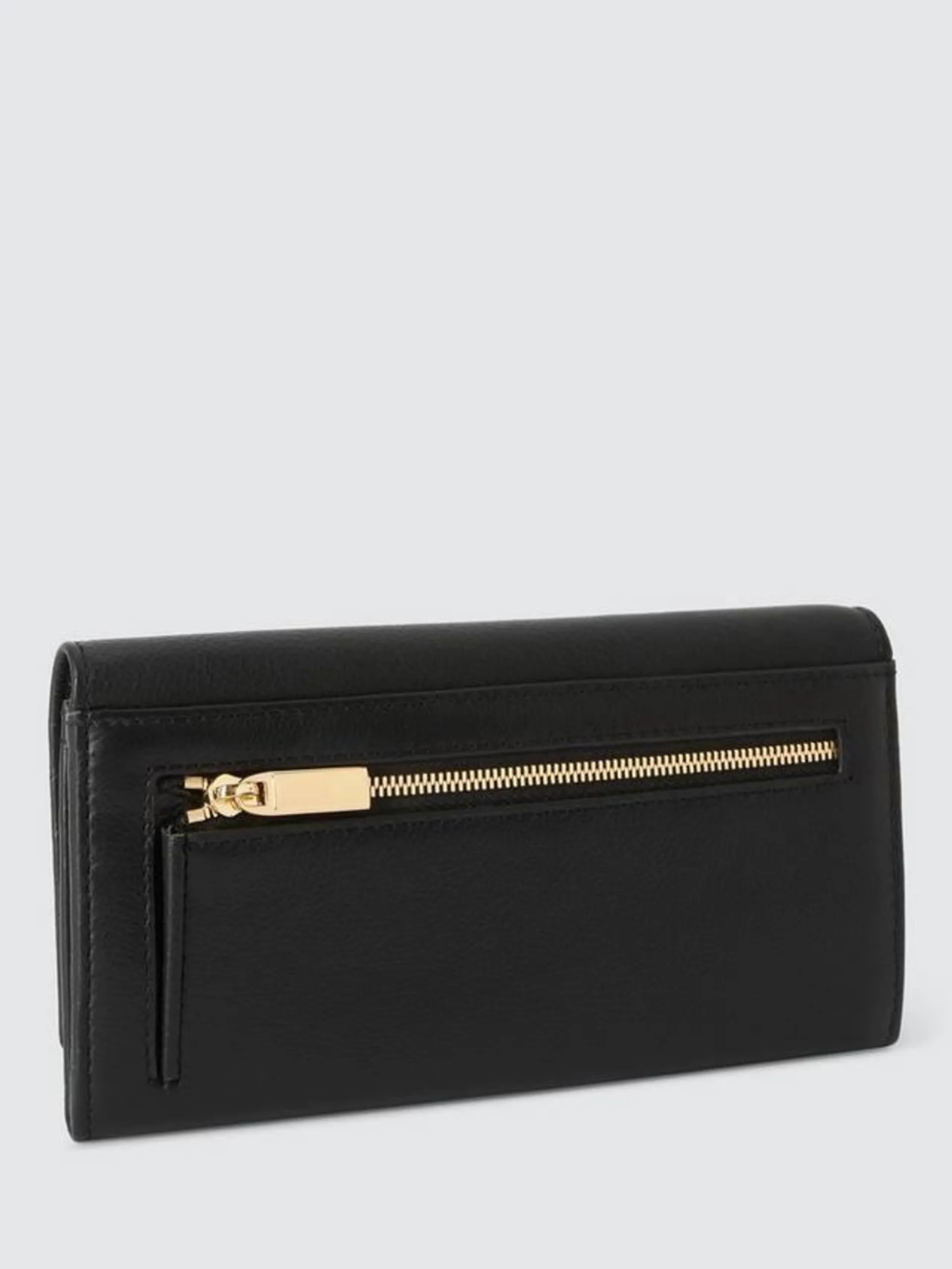 Mason Leather Purse, Black