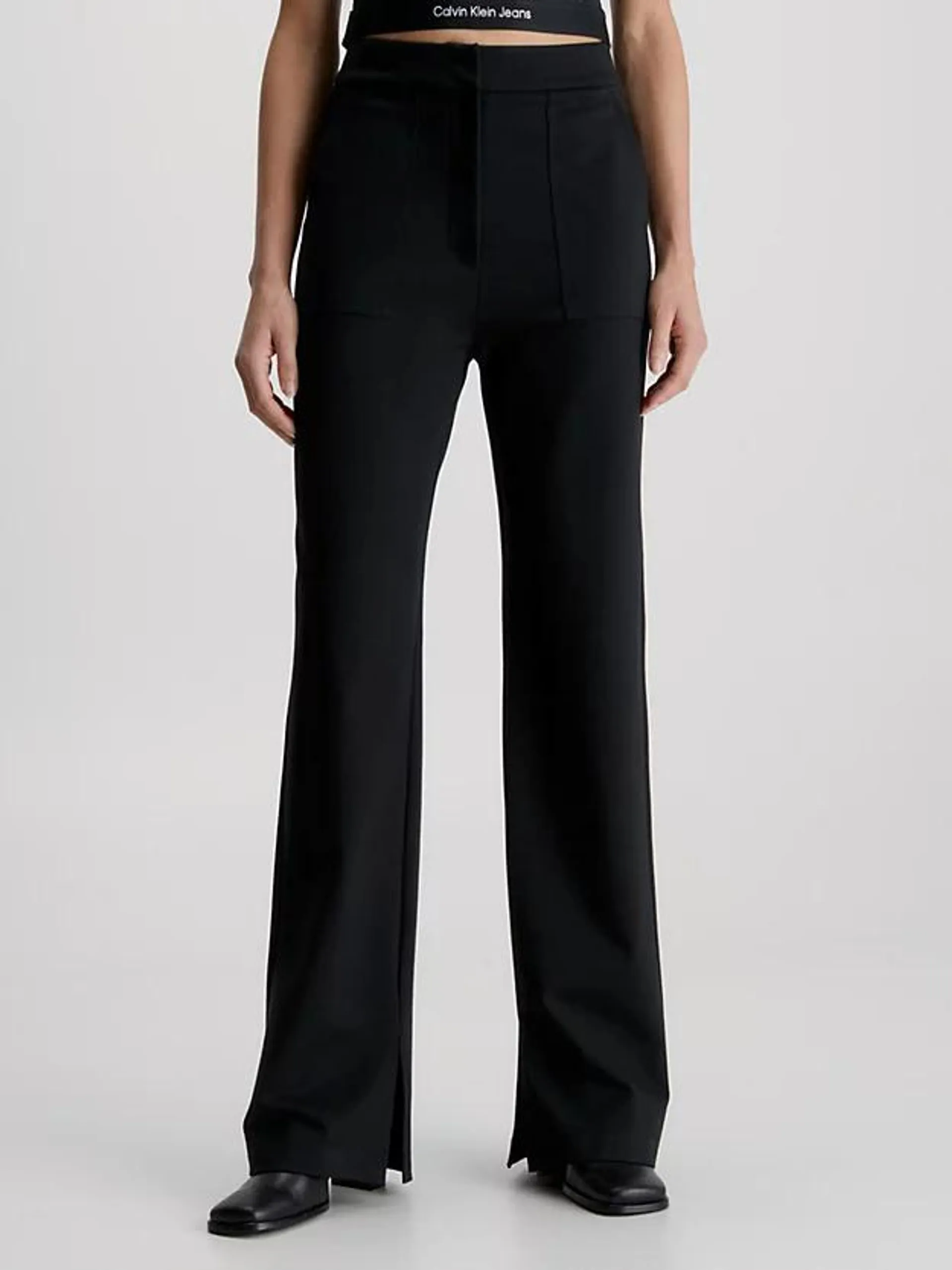 Milano Jersey Straight Trousers