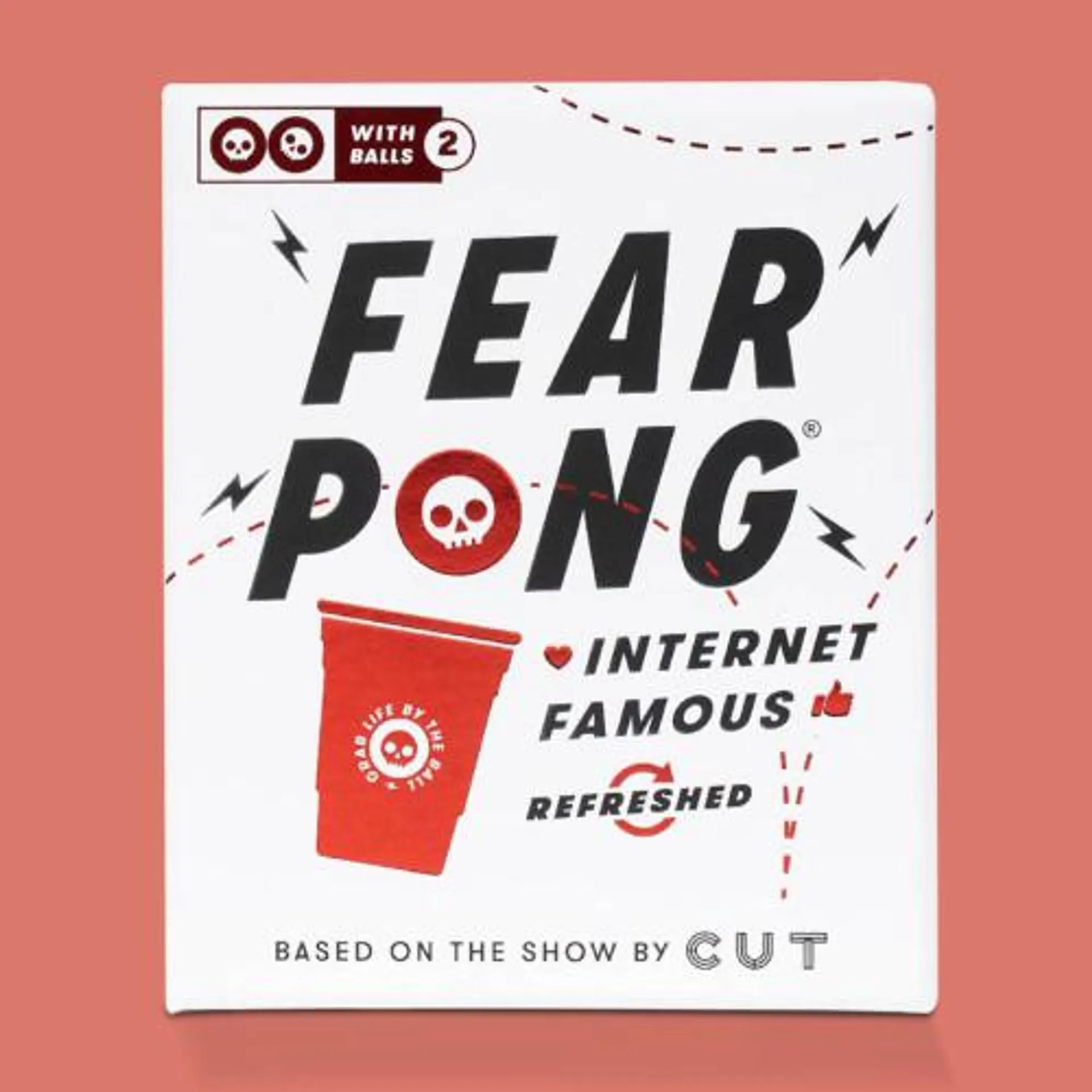 Fear Pong Party Card Game