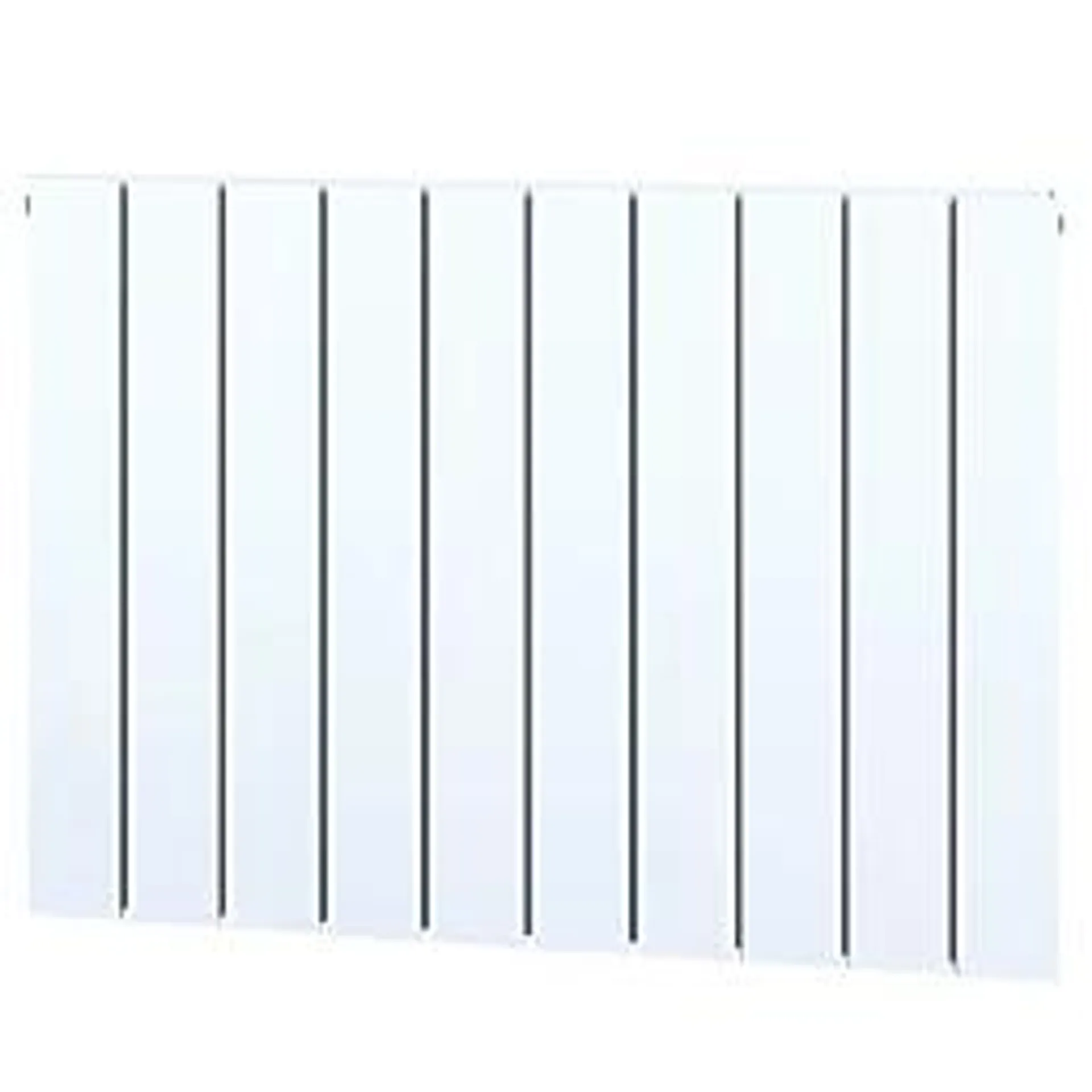 Towelrads 600mm x 640mm 3204BTU White Horizontal Designer Radiator