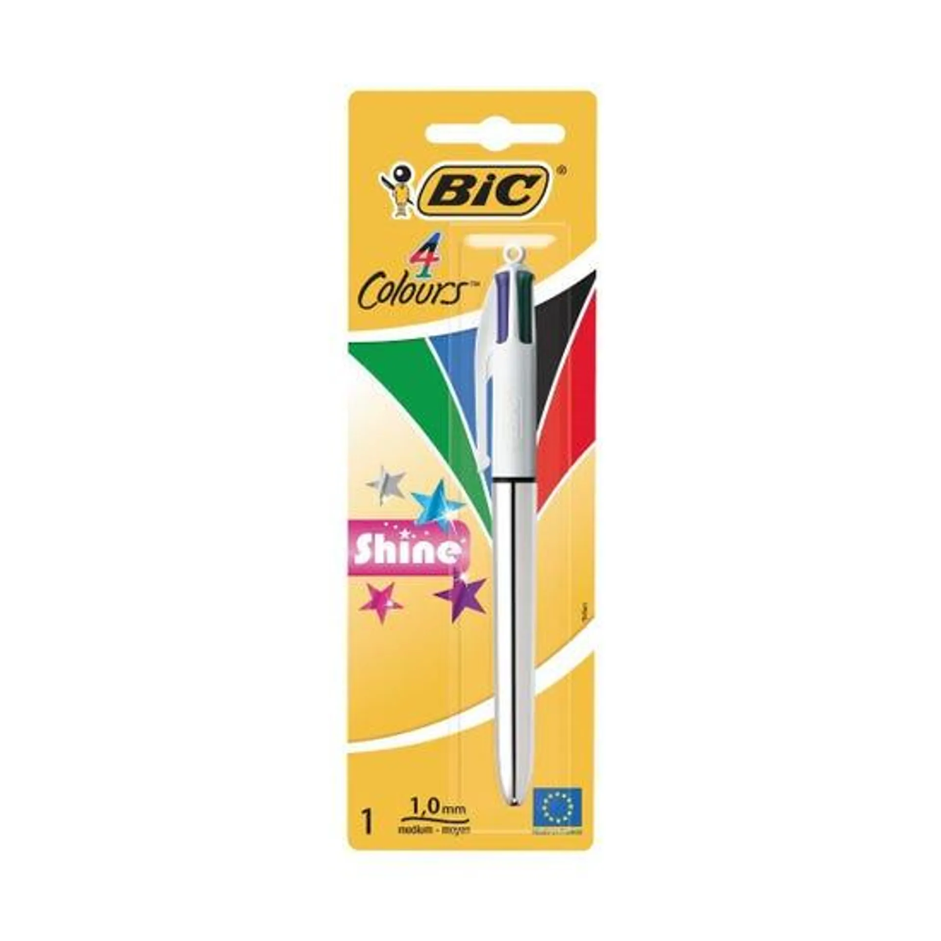 BiC Shine 4 Colour Ballpen