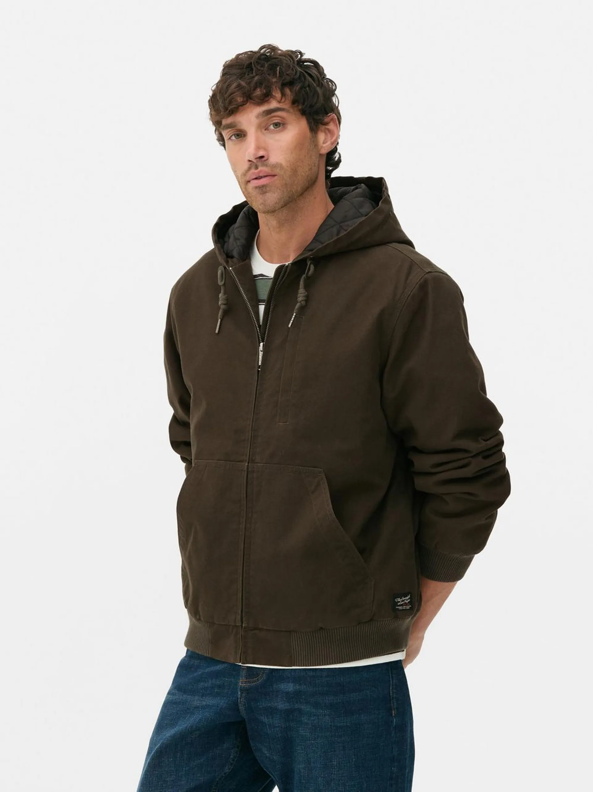 The Stronghold Canvas Hooded Jacket