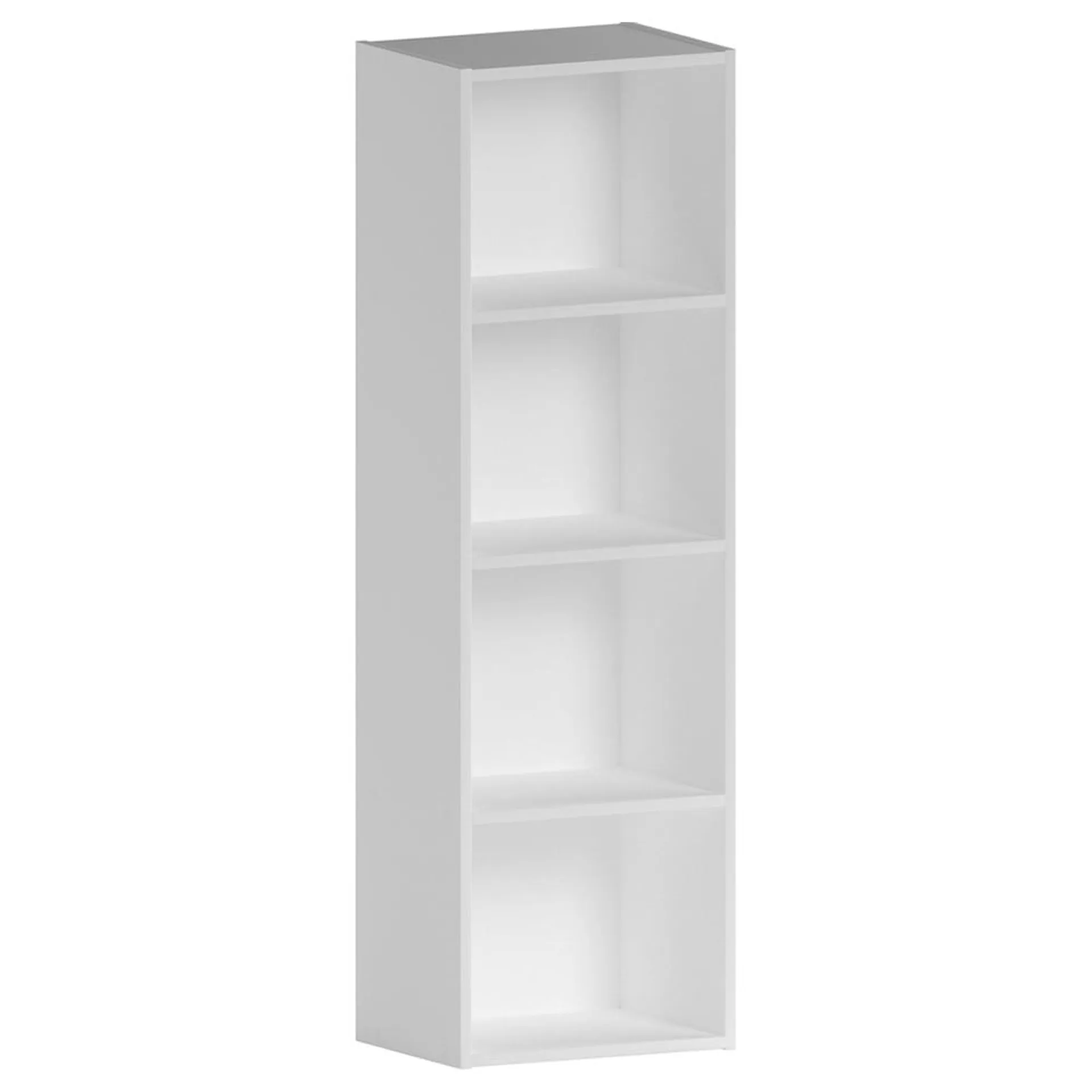 Vida Designs Oxford 4-Tier Cube Bookcase White