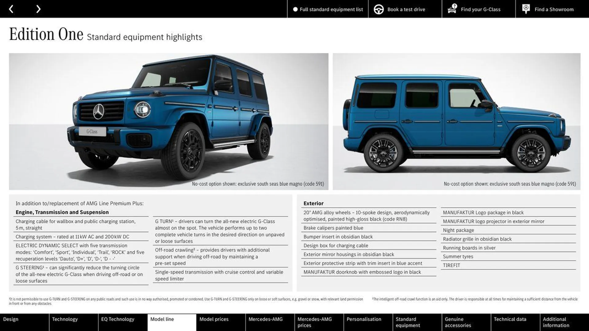 Mercedes Benz New G-Class from 8 August to 8 August 2025 - Catalogue Page 26