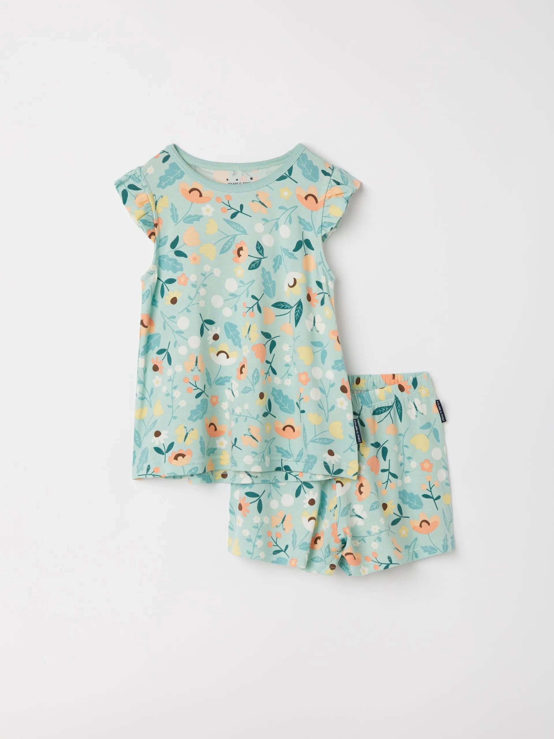 Floral Print Kids Short Pyjamas