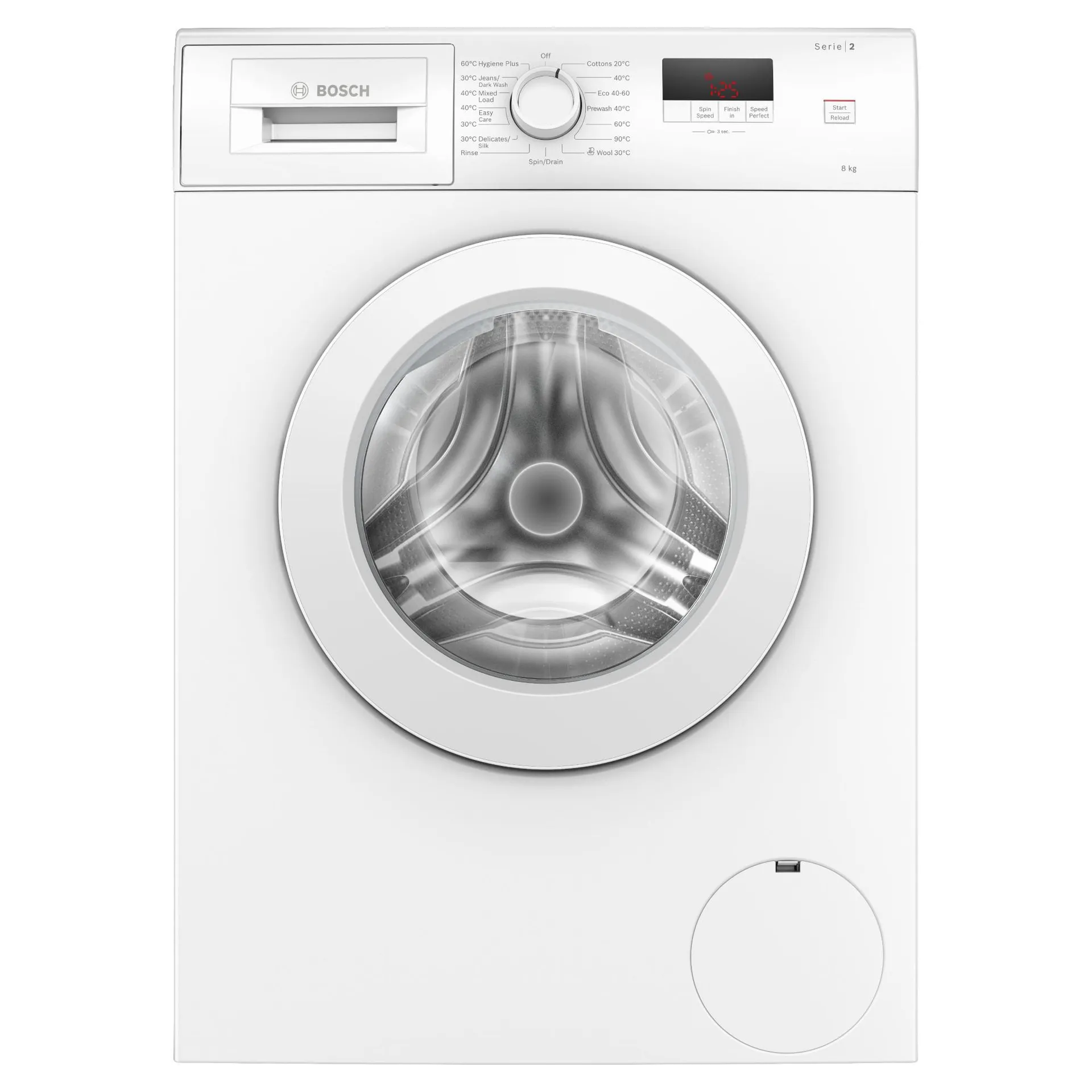 Bosch Series 2 WAJ28002GB 8kg 1400rpm Washing Machine in White