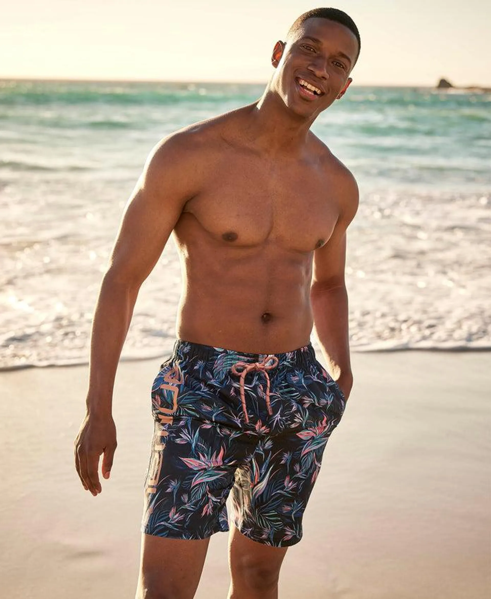 Deep Dive Mens Printed Boardshorts