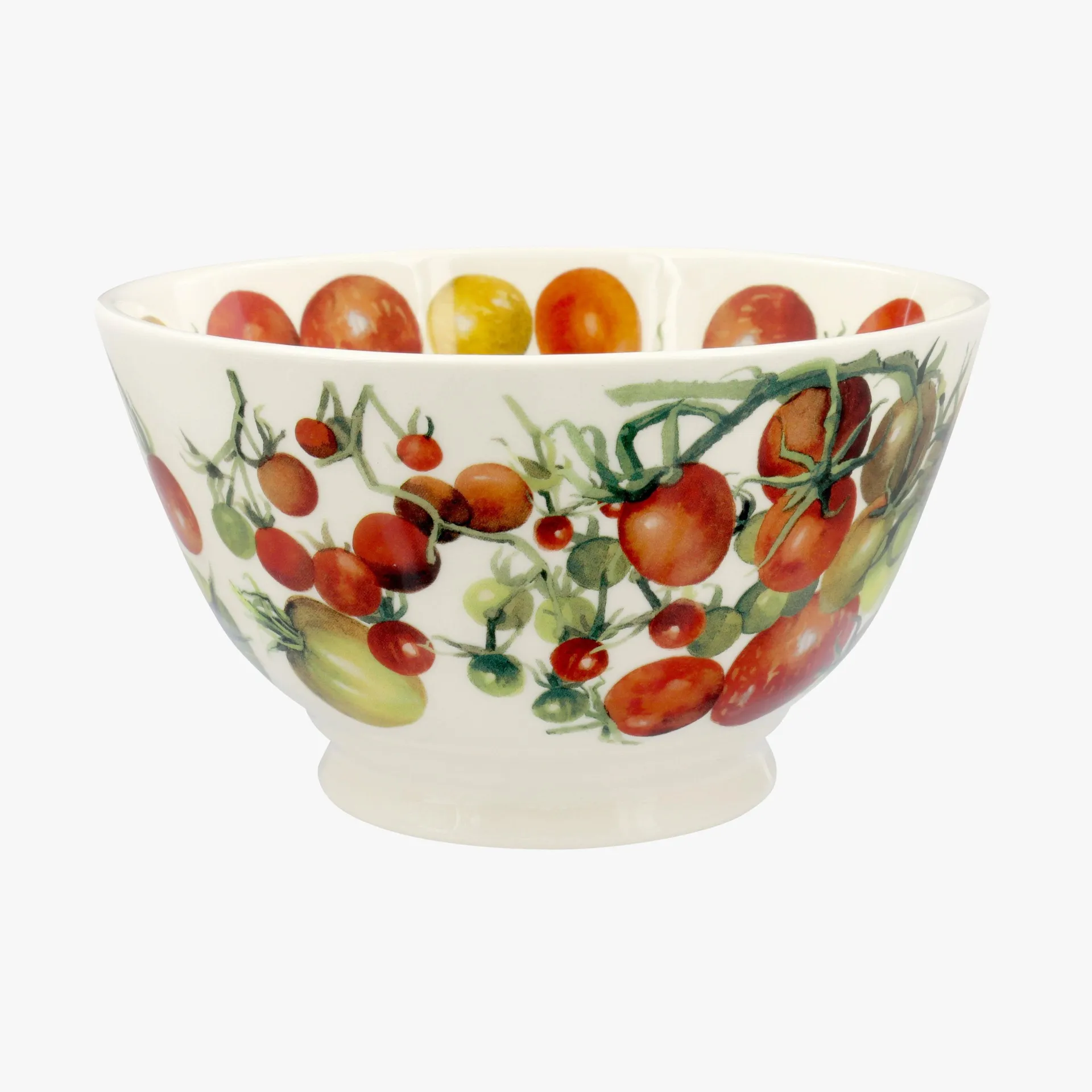 Vegetable Garden Tomatoes Medium Old Bowl