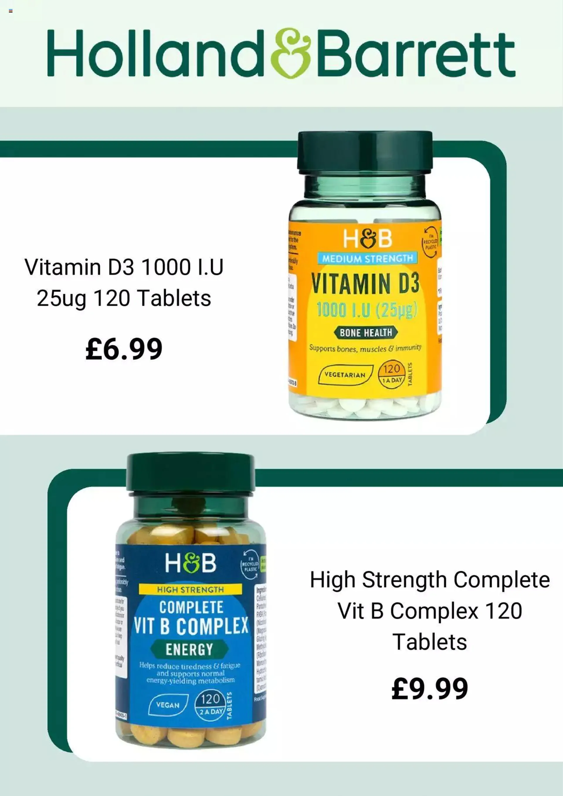 Holland & Barrett - Offers from 16 March to 21 March 2024 - Catalogue Page 5