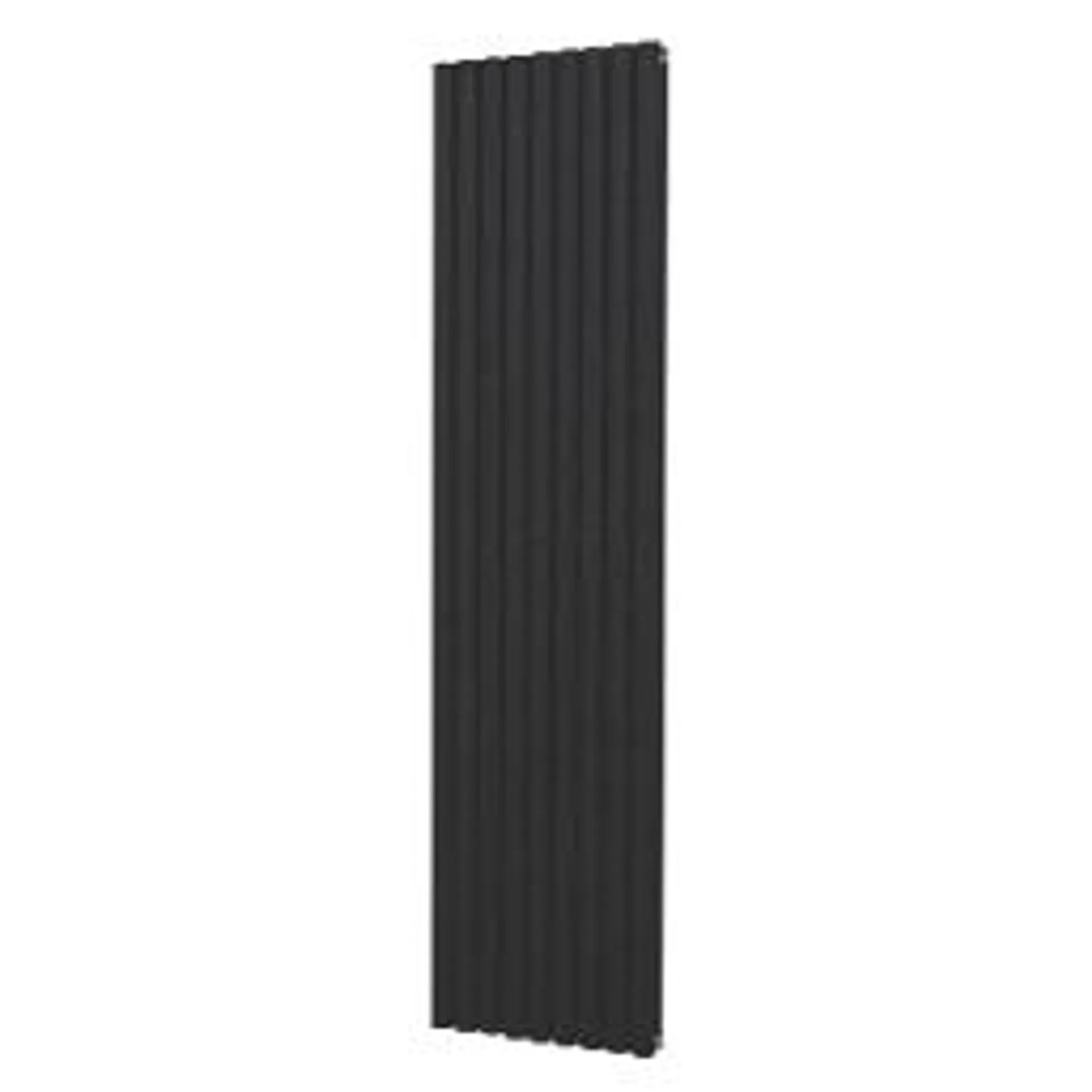 1800mm x 445mm 6731BTU Black Vertical Designer Radiator